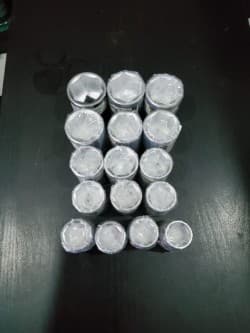 CONJUNTO 16 CHAVES DE CAIXA 6 PONTOS DE 3/4"