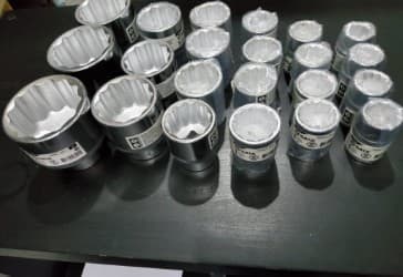 CONJUNTO 21 CHAVES DE CAIXA 12 PONTOS DE 3/4" — imagem 2
