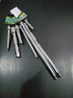 CONJUNTO DE 7 BARRAS (EXTENSÕES) COM BLOQUEIO
