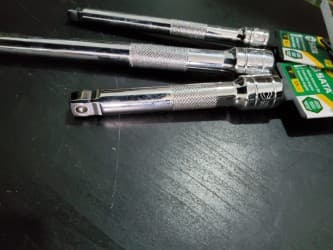 CONJUNTO DE 3 BARRAS (EXTENSÕES) COM BLOQUEIO — image 2