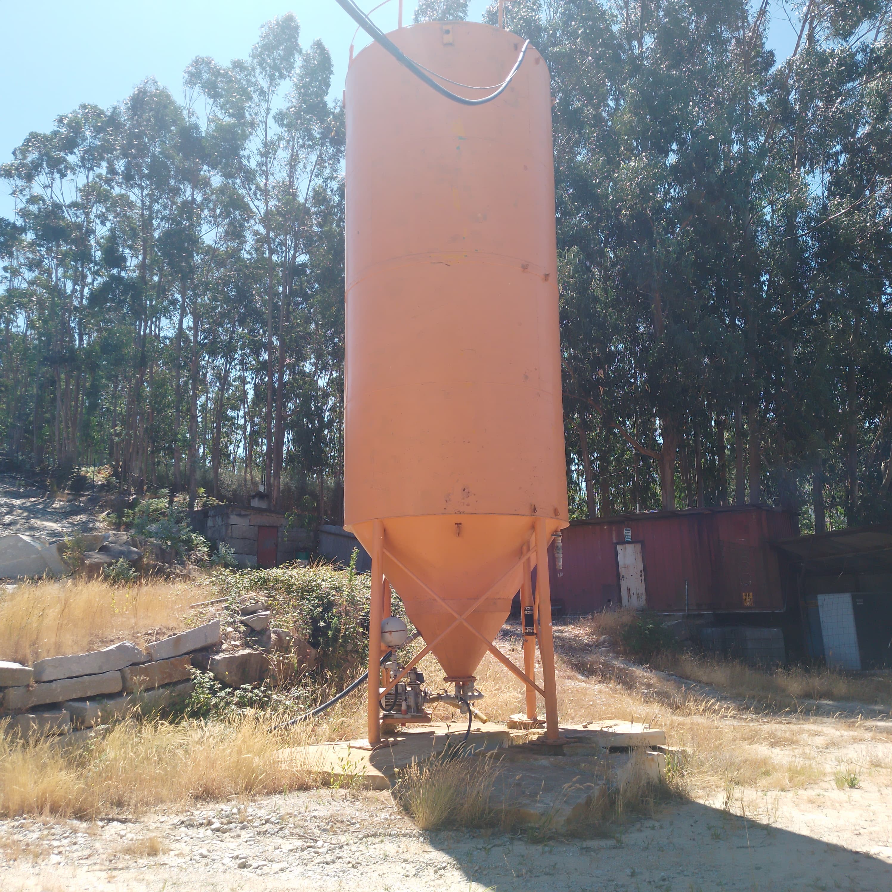 Contentores · Silo · Estruturas