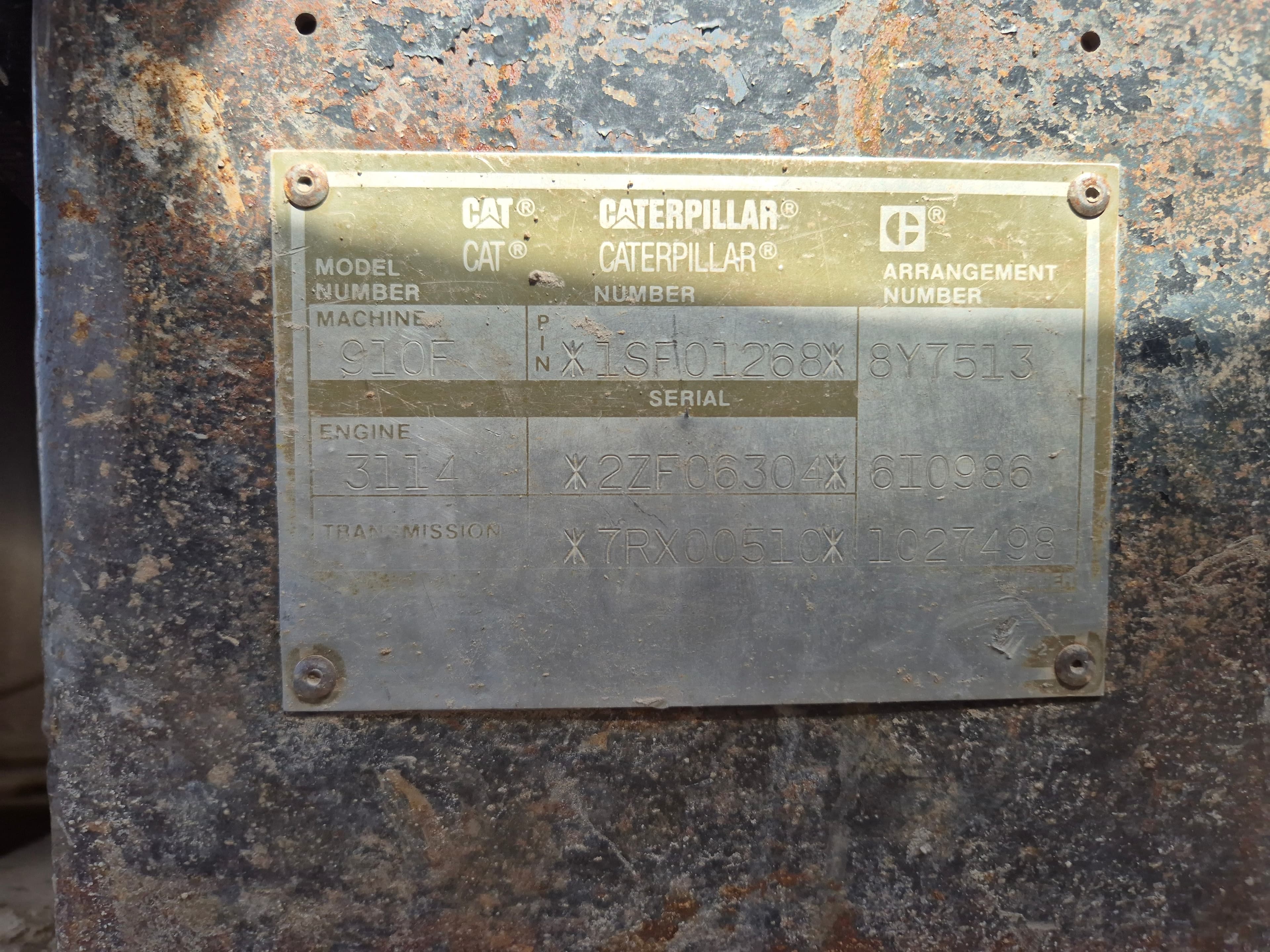 Pá Carregadora CAT 910 F — imagen 41