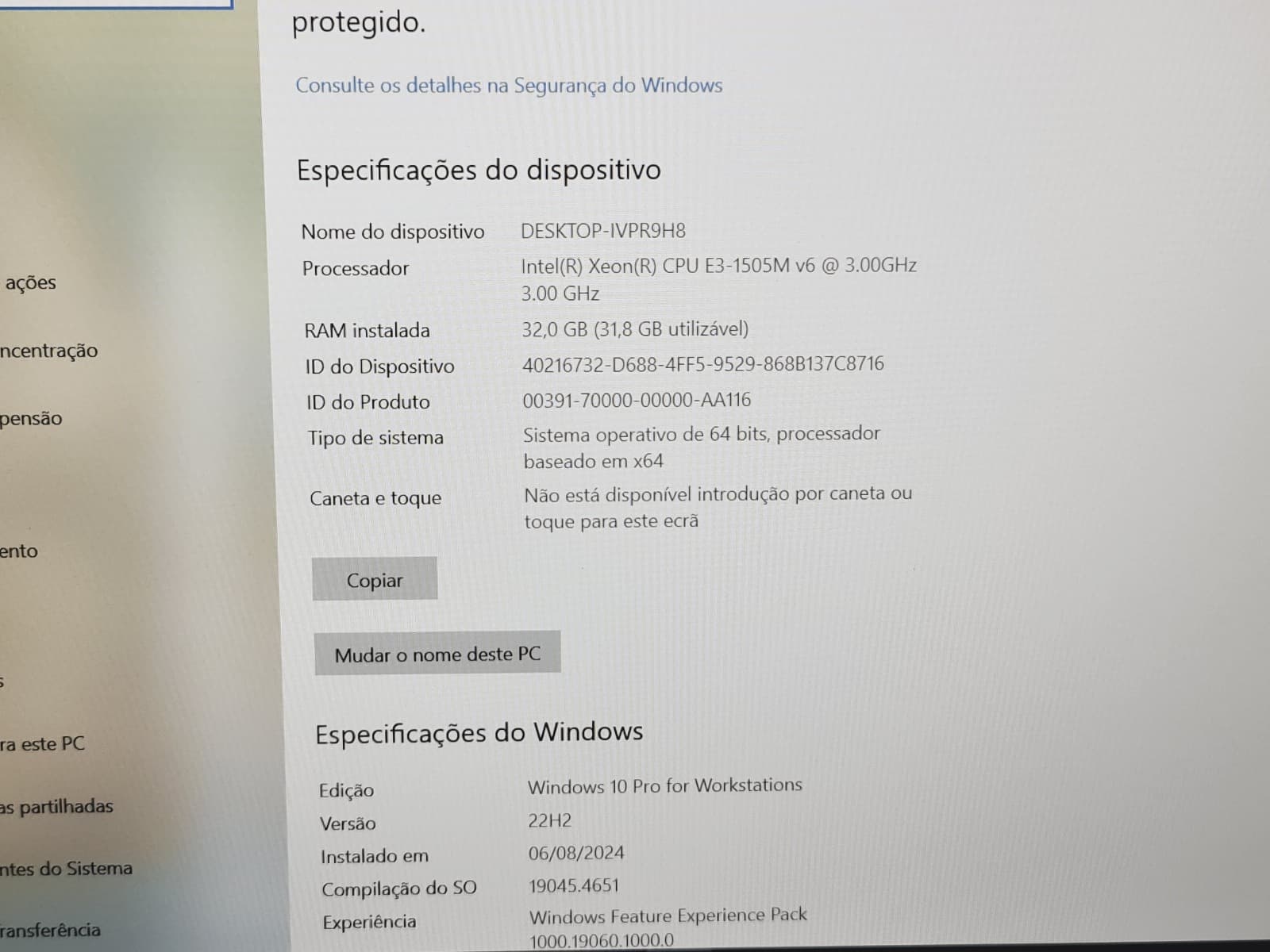 Portátil Workstation H770 — imagen 12