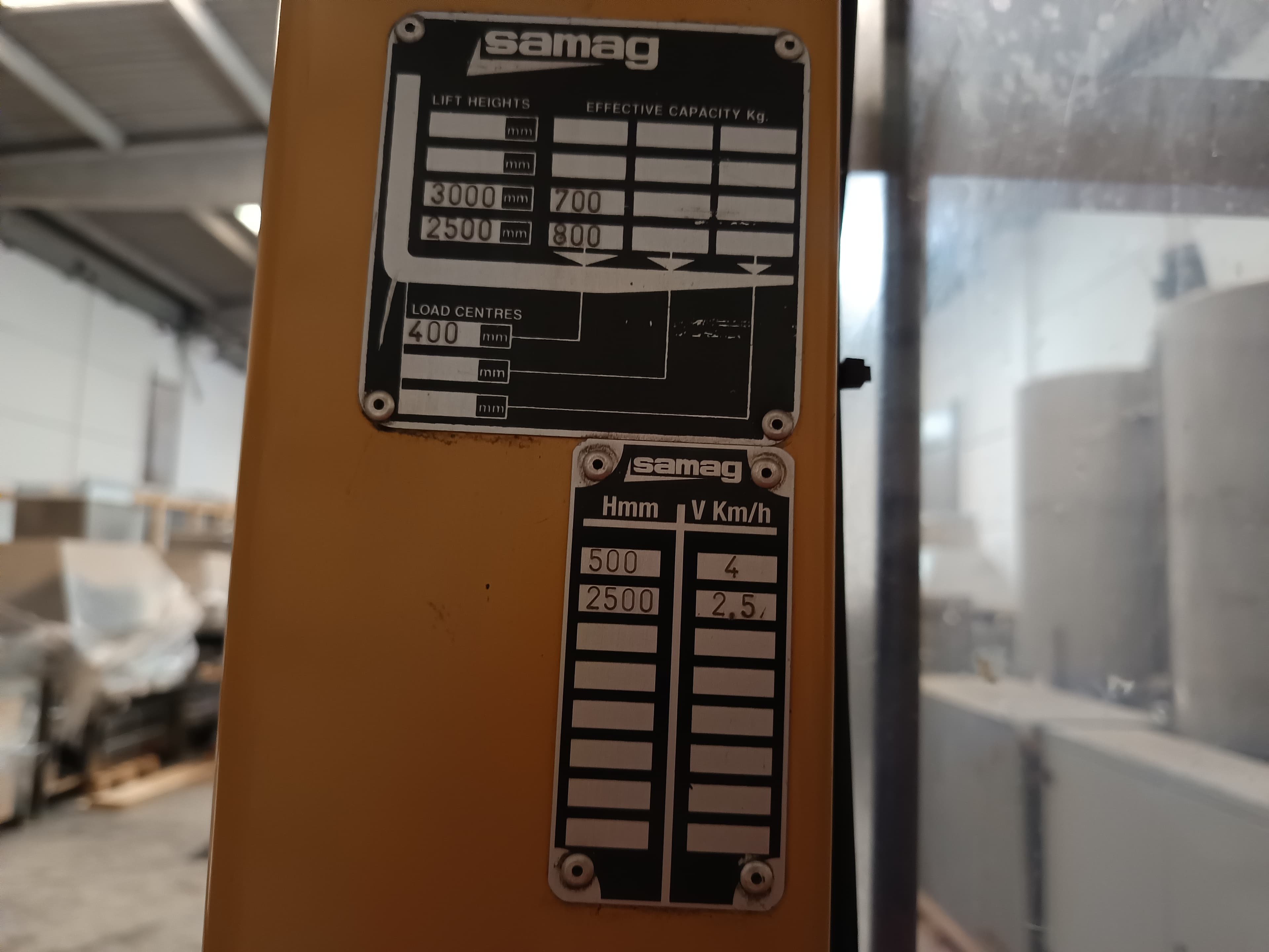 Stacker Samag MAX 2 Preparador de Encomenda · Elétrico · Ano 2001 — imagem 13