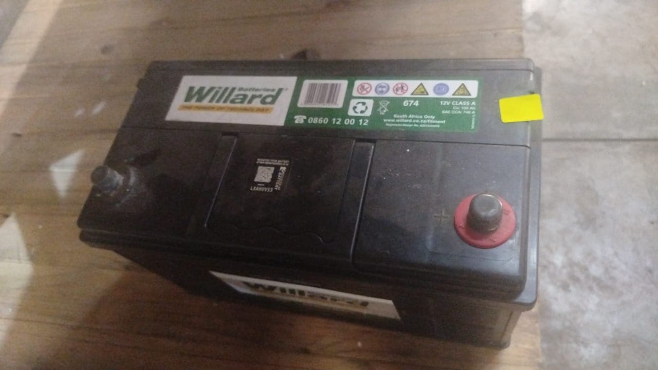 Bateria 100Ah Willard - Diversos — imagen 1