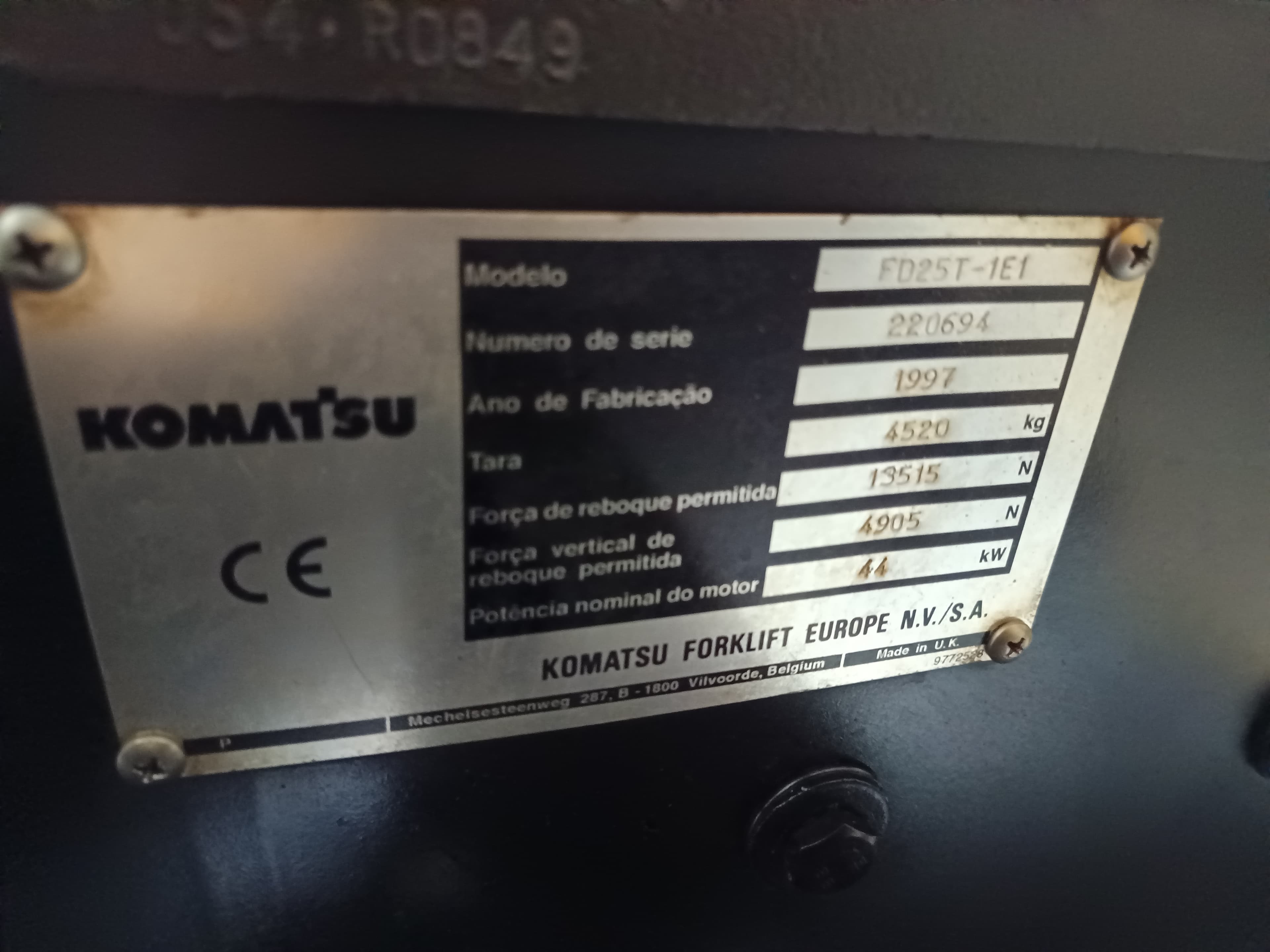 Empilhador Komatsu FD25T-1E1 — image 12