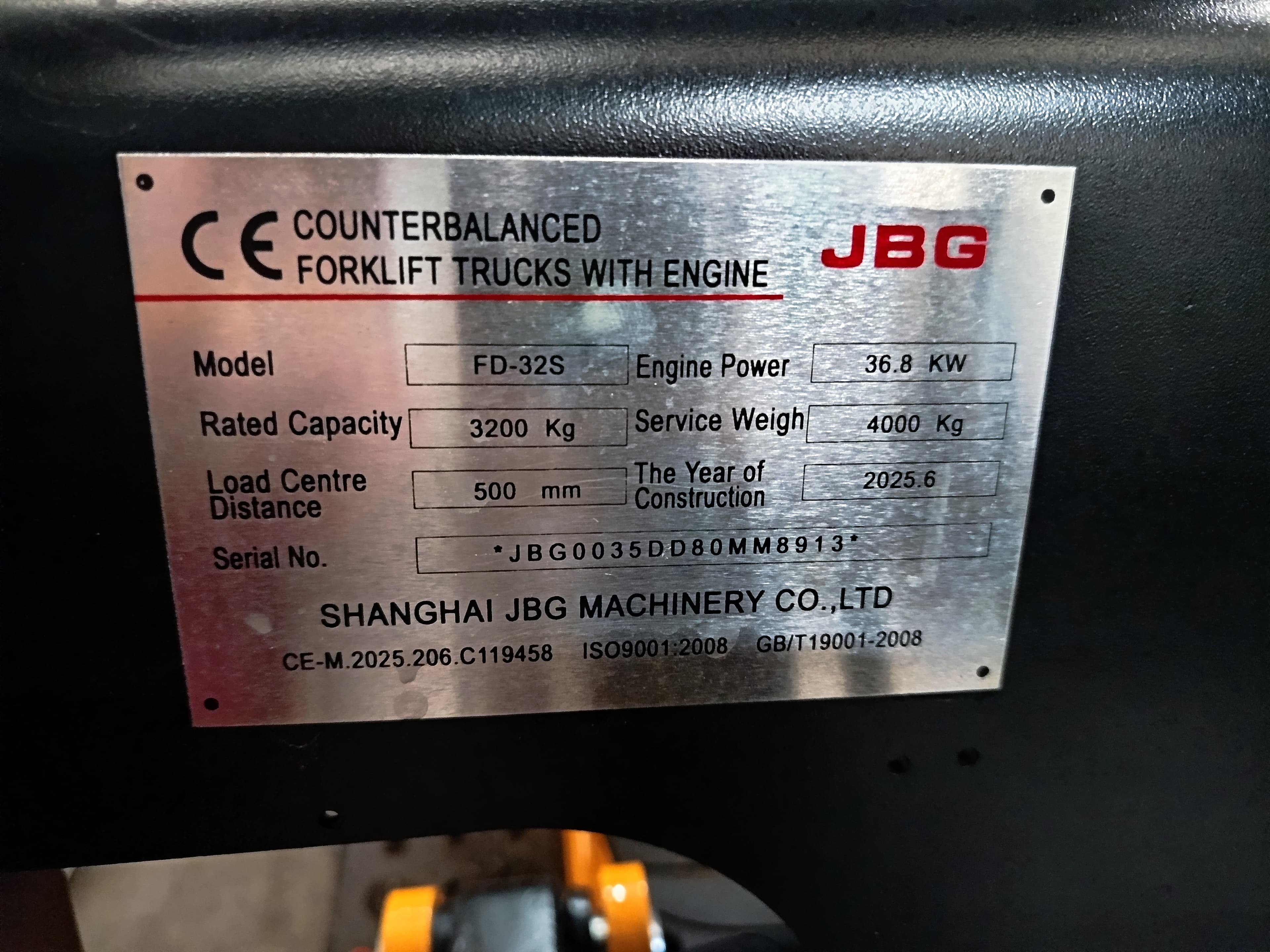 Empilhador JBG FD-32S · Ano 2025 — imagem 12