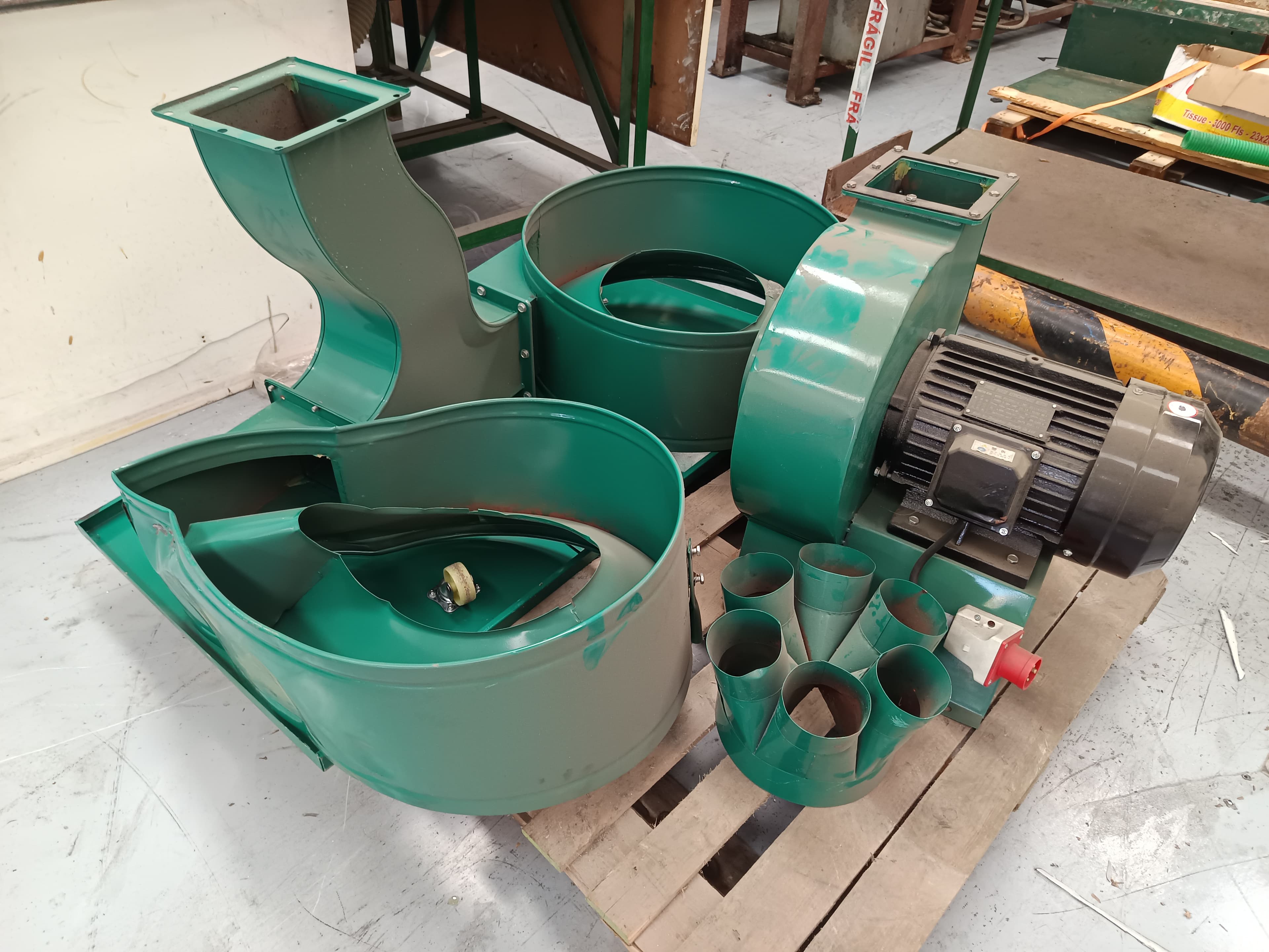 Motor Aspiração FY132S1-2 — imagen 1
