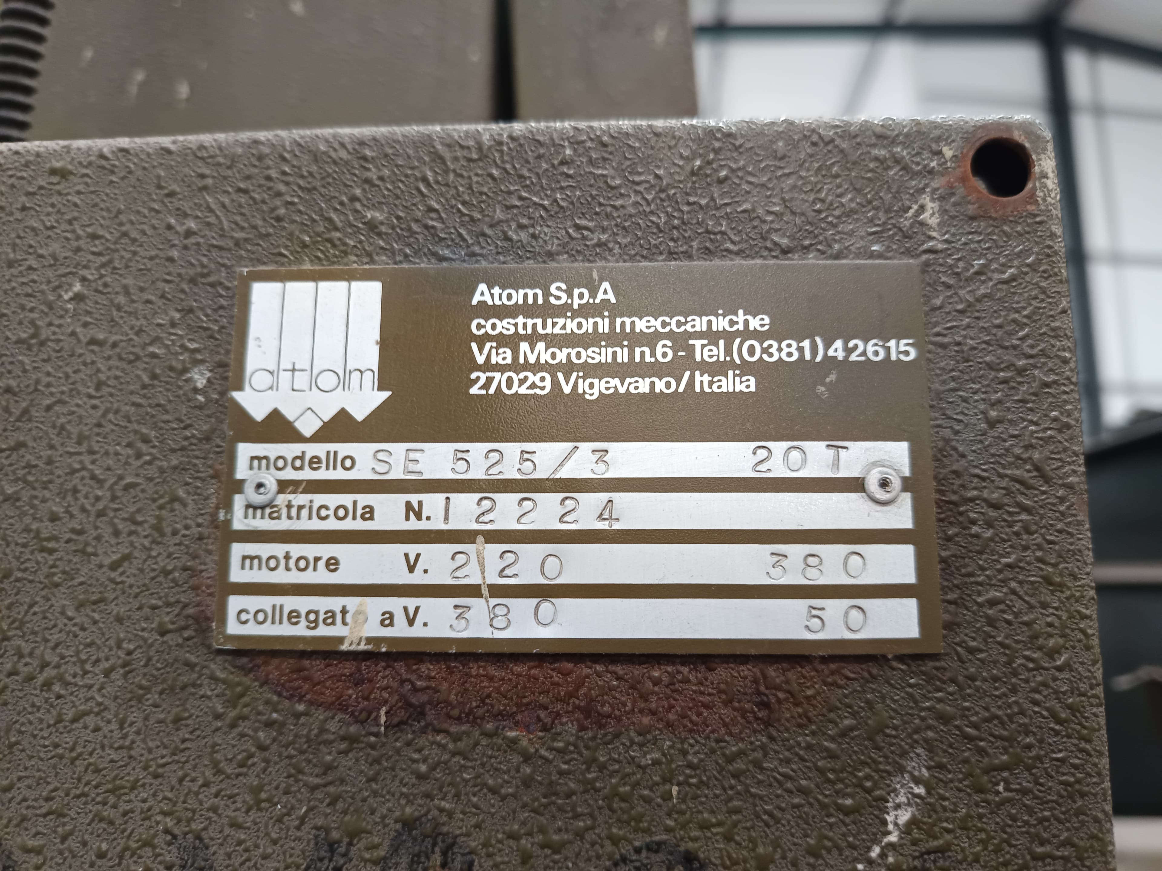 Prensa Atom SE 525/3 — imagen 6