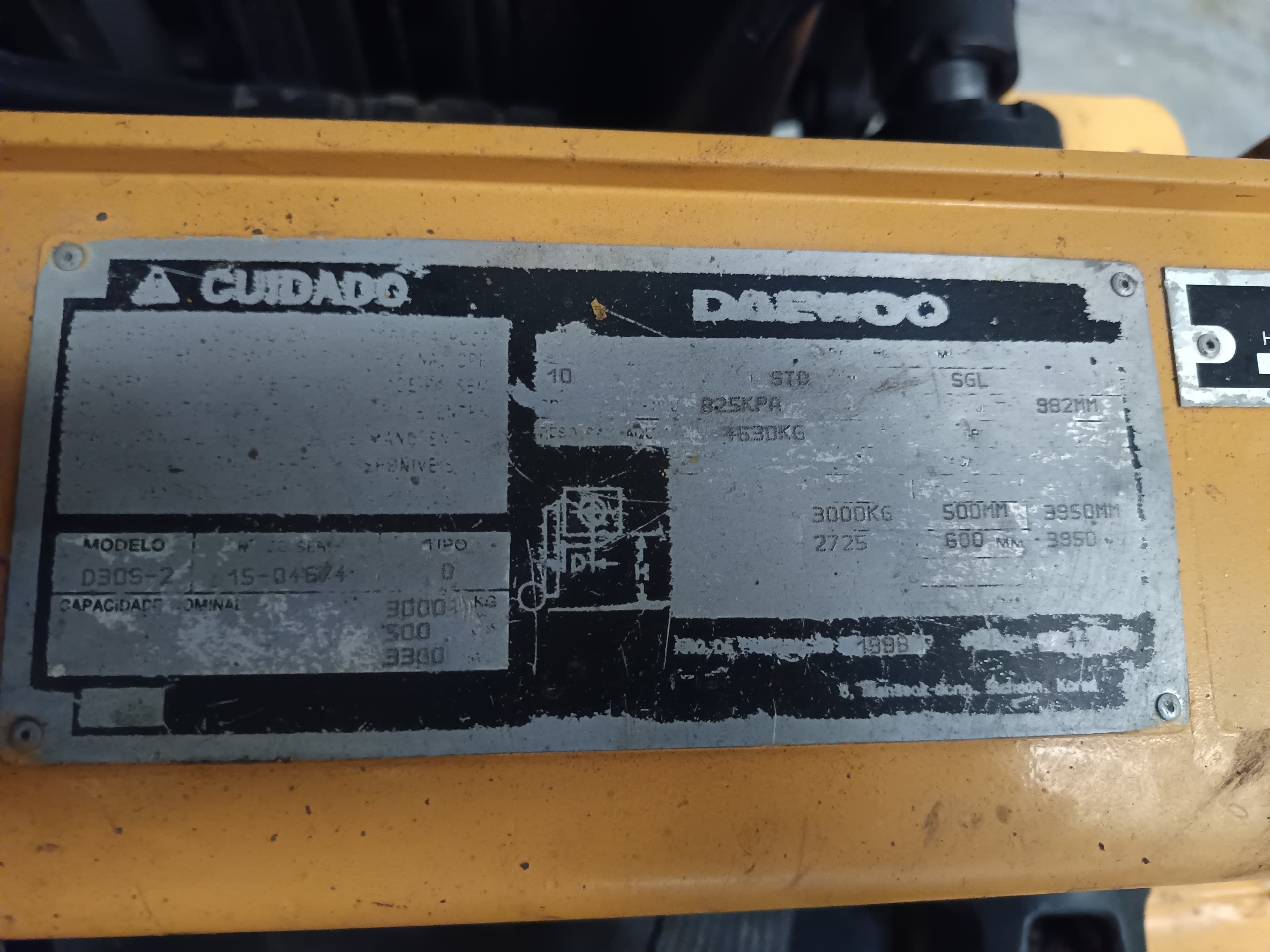 Empilhador Daewoo D30 S-2 — imagem 15