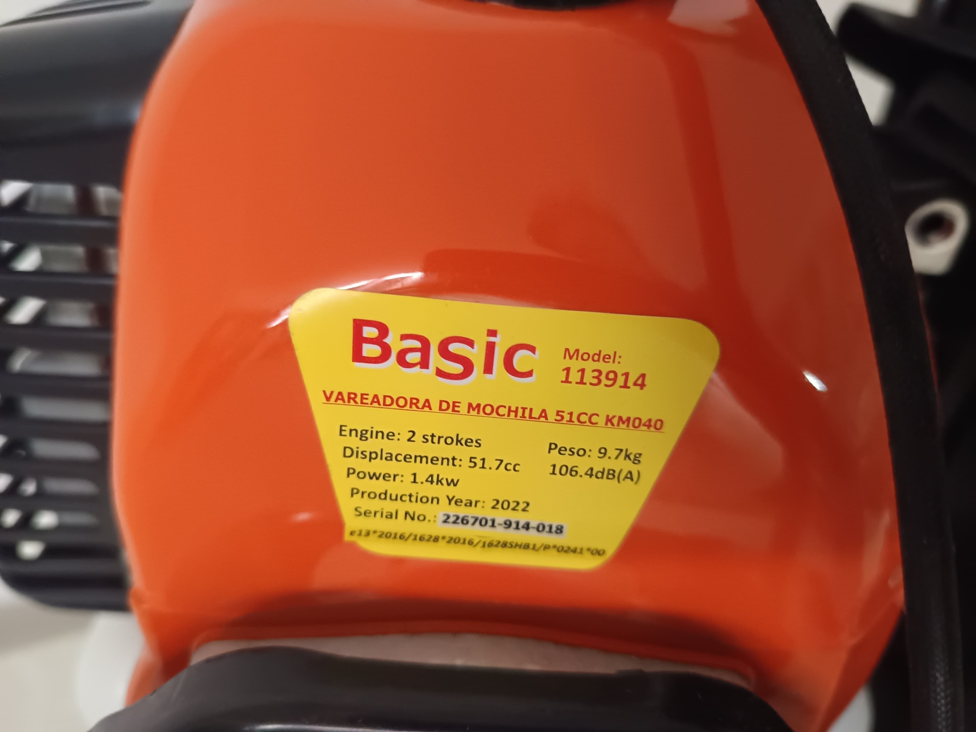 Varejadora de mochila Basic — image 6