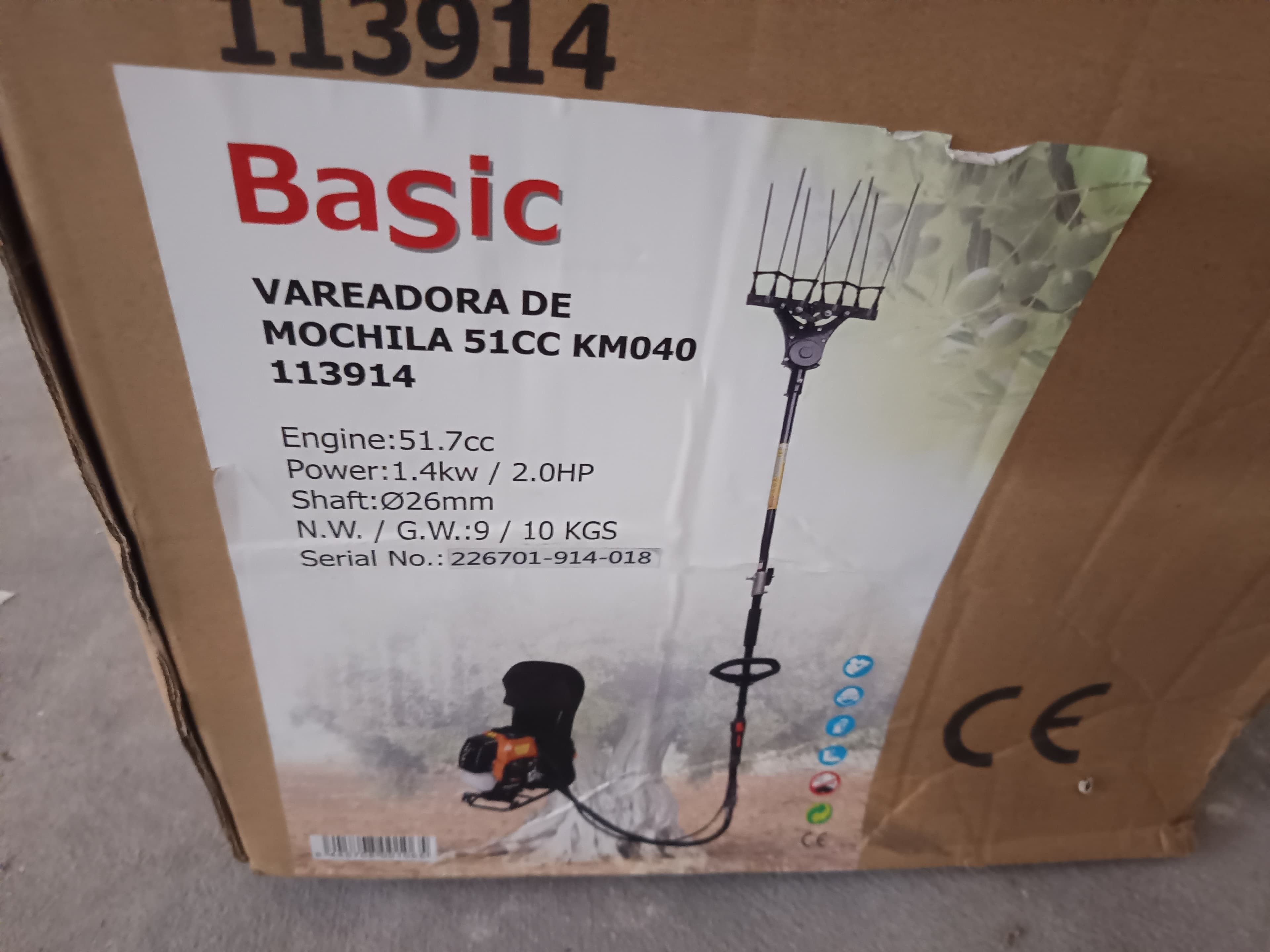 Varejadora de mochila Basic — imagem 7