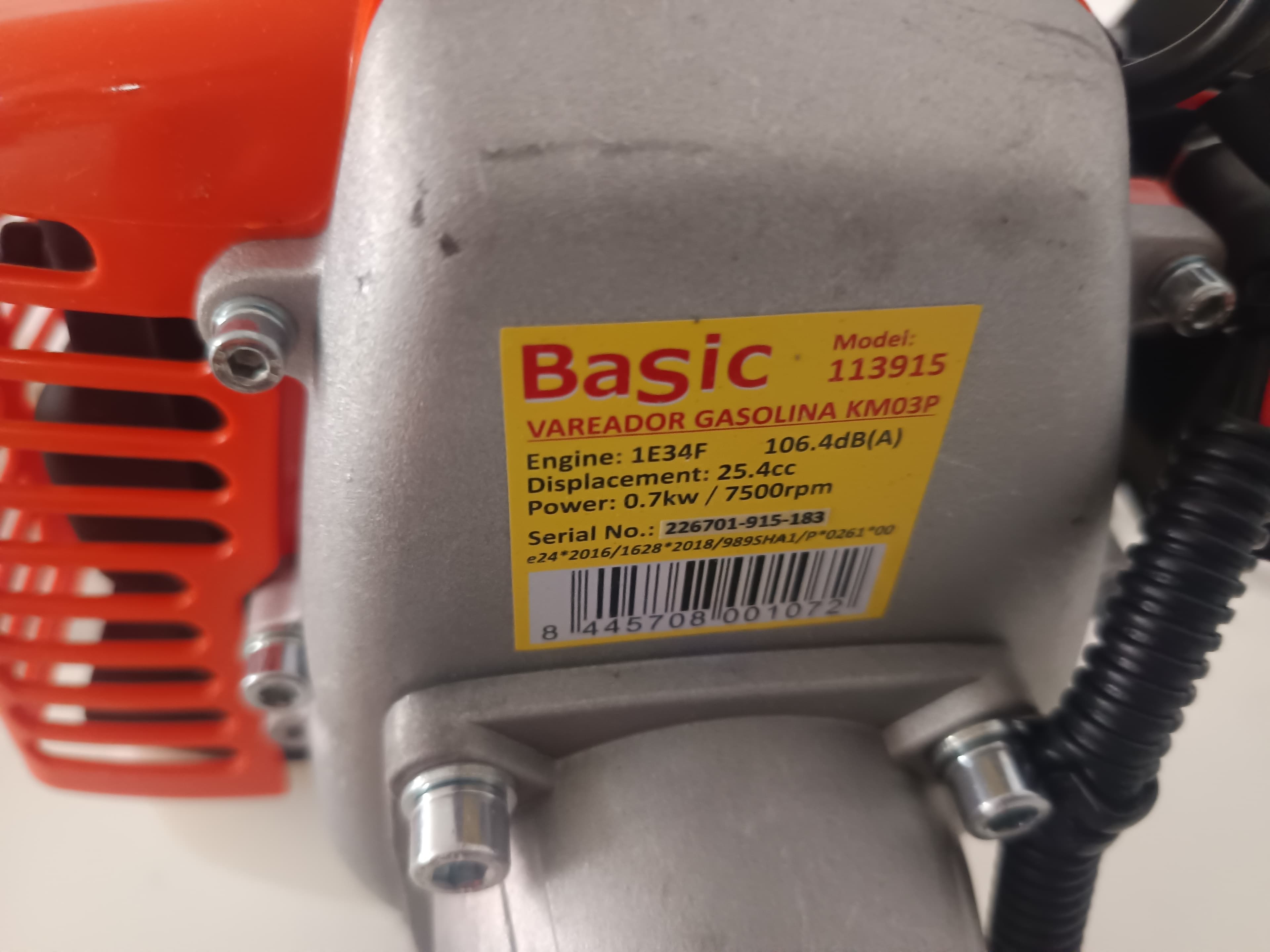 Motor a gasolina Basic com vareador de azeitona — imagem 5
