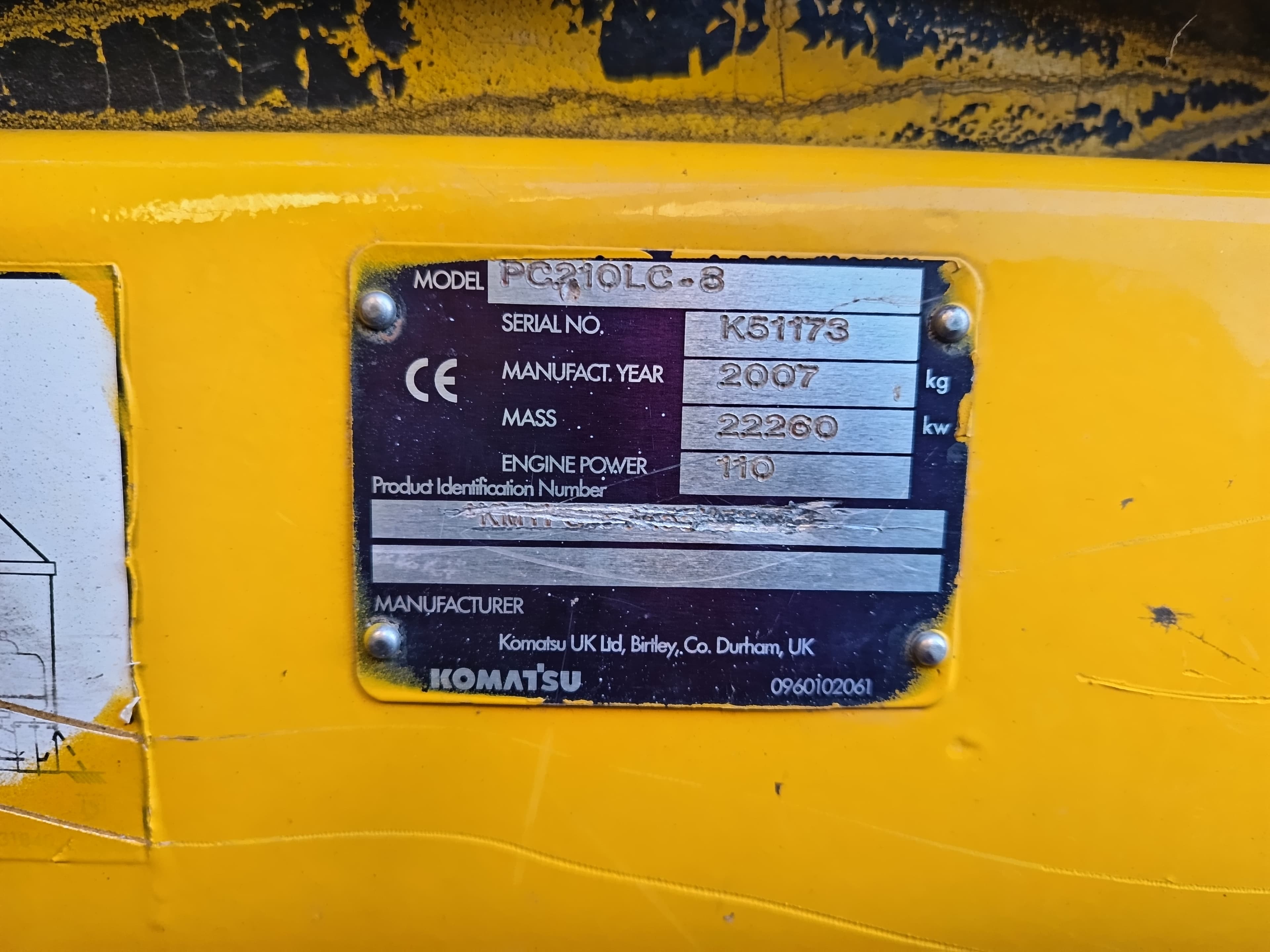 Giratória de Rastos Komatsu PC 210 LC-8 · Ano 2007 — imagen 23