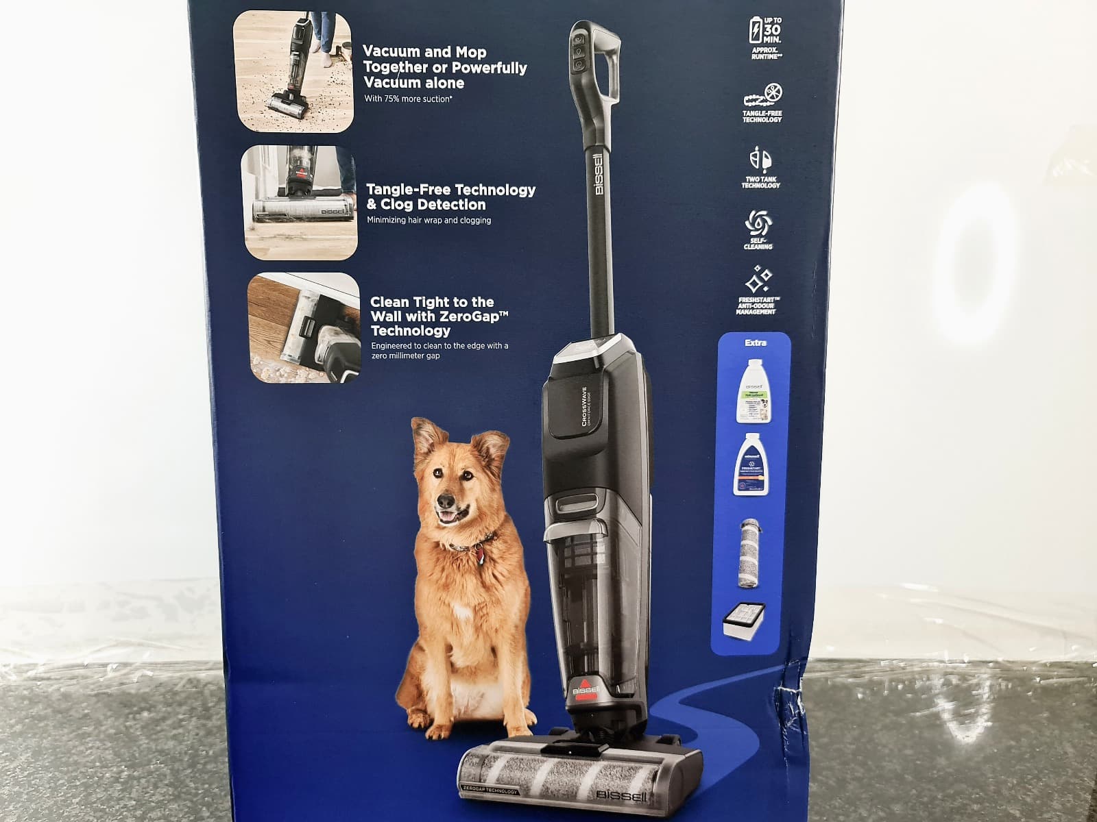 Aspirador Vertical All-in-One Bissel CrossWave — imagem 15