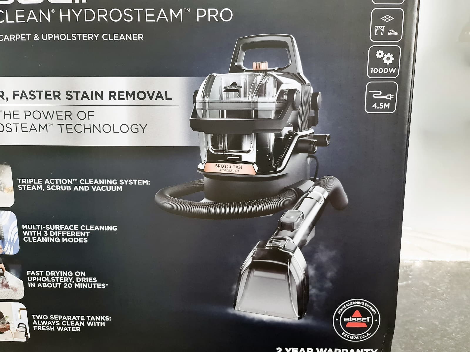 Máquina Limpeza Vapor Bissell Spotclean — imagem 18