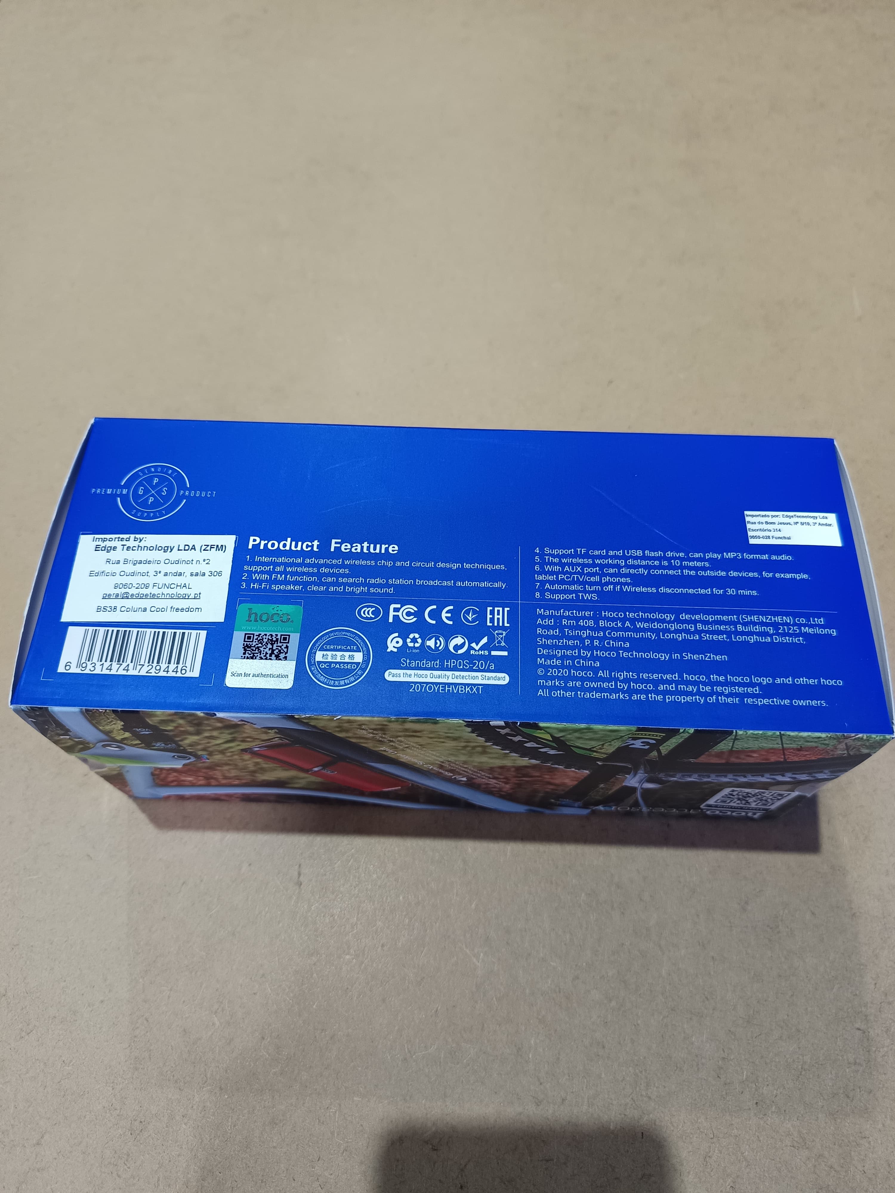Coluna Bluetooth Portátil Hoco — imagen 6