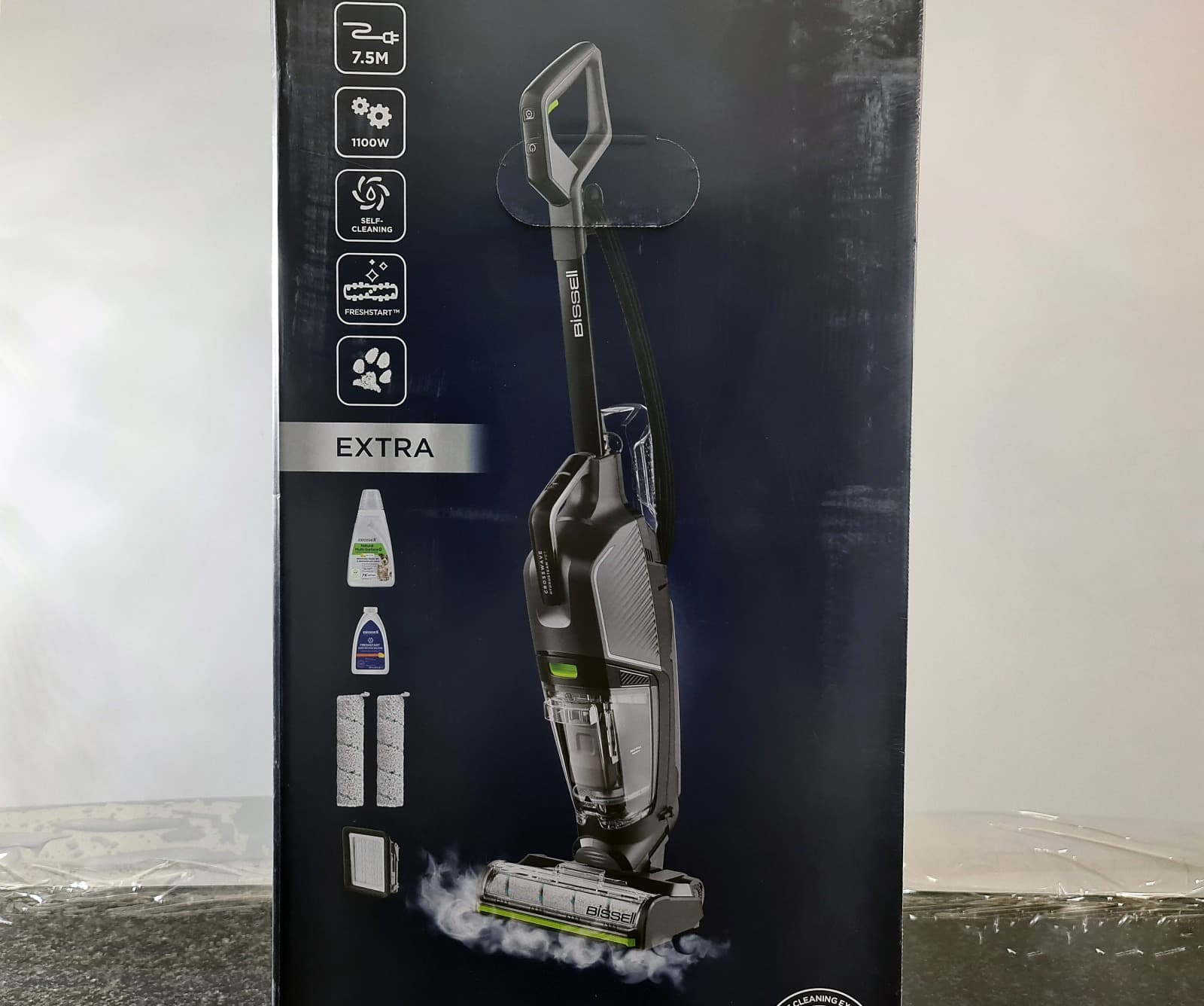 Aspirador Vertical All-in-One Bissell Crosswave Hydrosteam Pet Pro — imagen 1