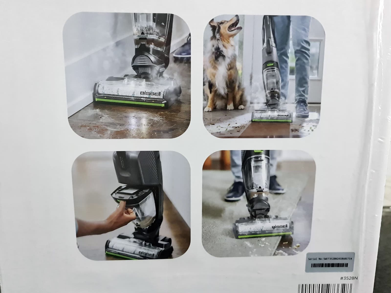 Aspirador Vertical All-in-One Bissell Crosswave Hydrosteam Pet Pro — imagen 19