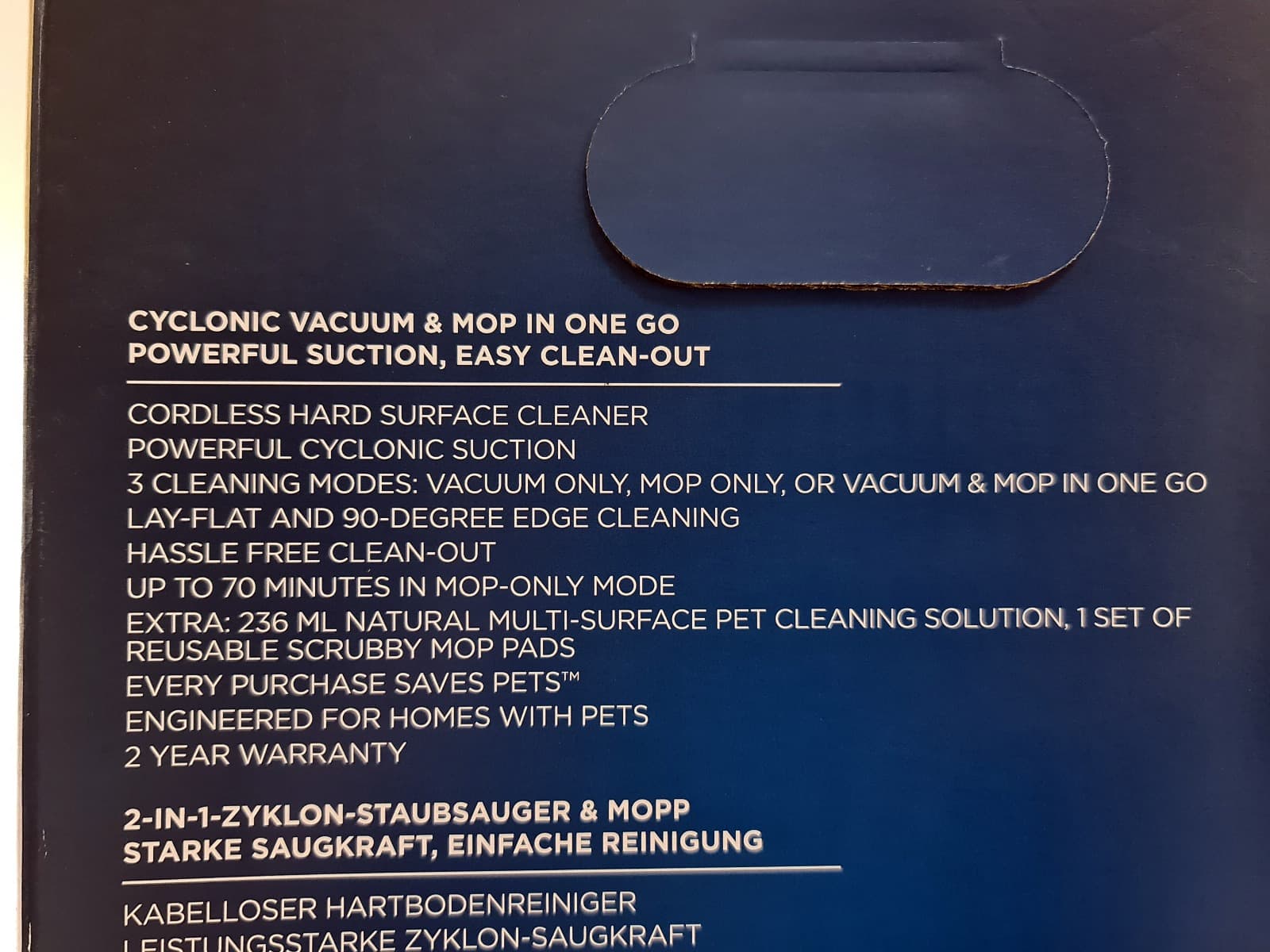 Aspirador Vertical Bissell Spinwave + Vac Pet Select — imagen 13