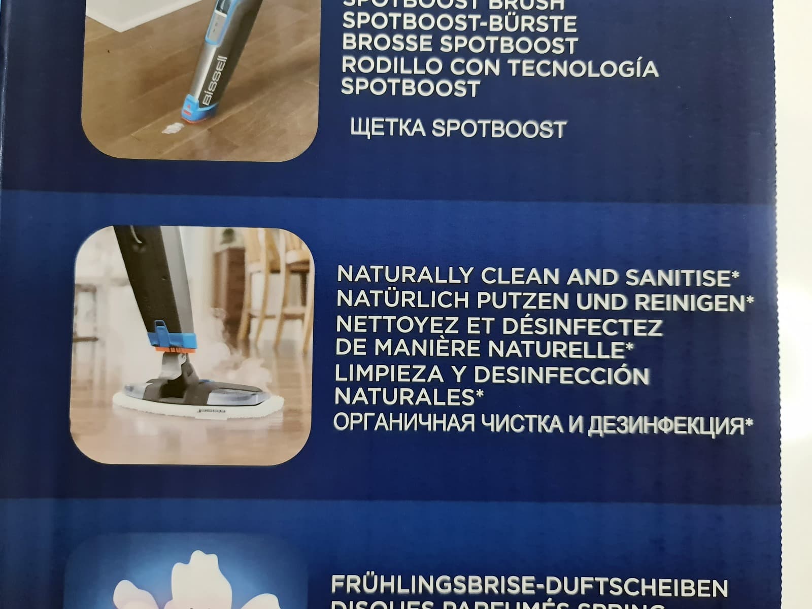 Máquina de limpeza a vapor Bissell Powerfresh Steam Mop — imagen 21