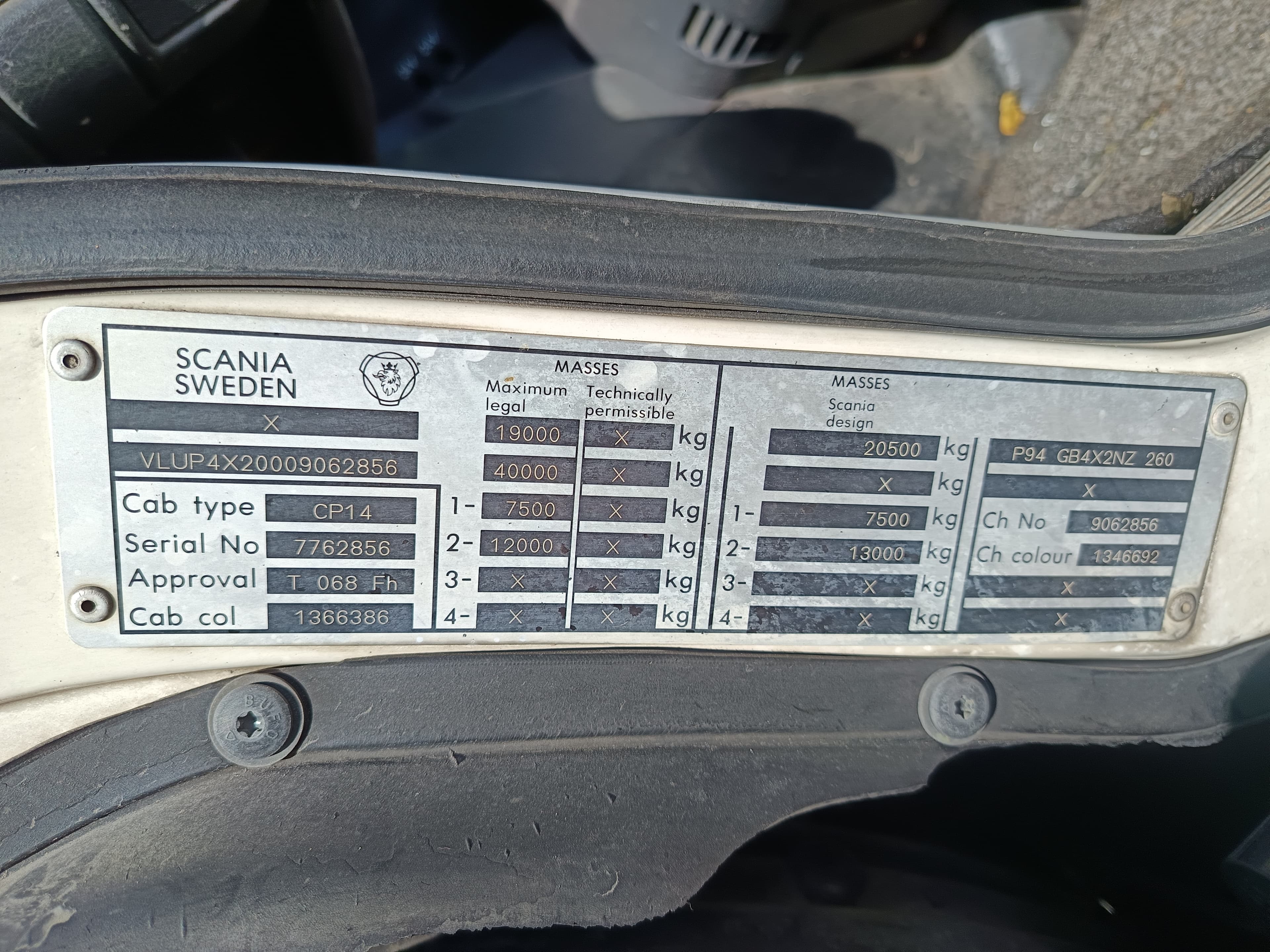 Cisterna Scania 260 · Transporte Cereais · Ano 2001 — image 25