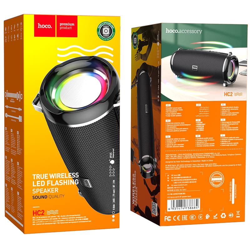 Coluna Bluetooth Portátil Hoco
