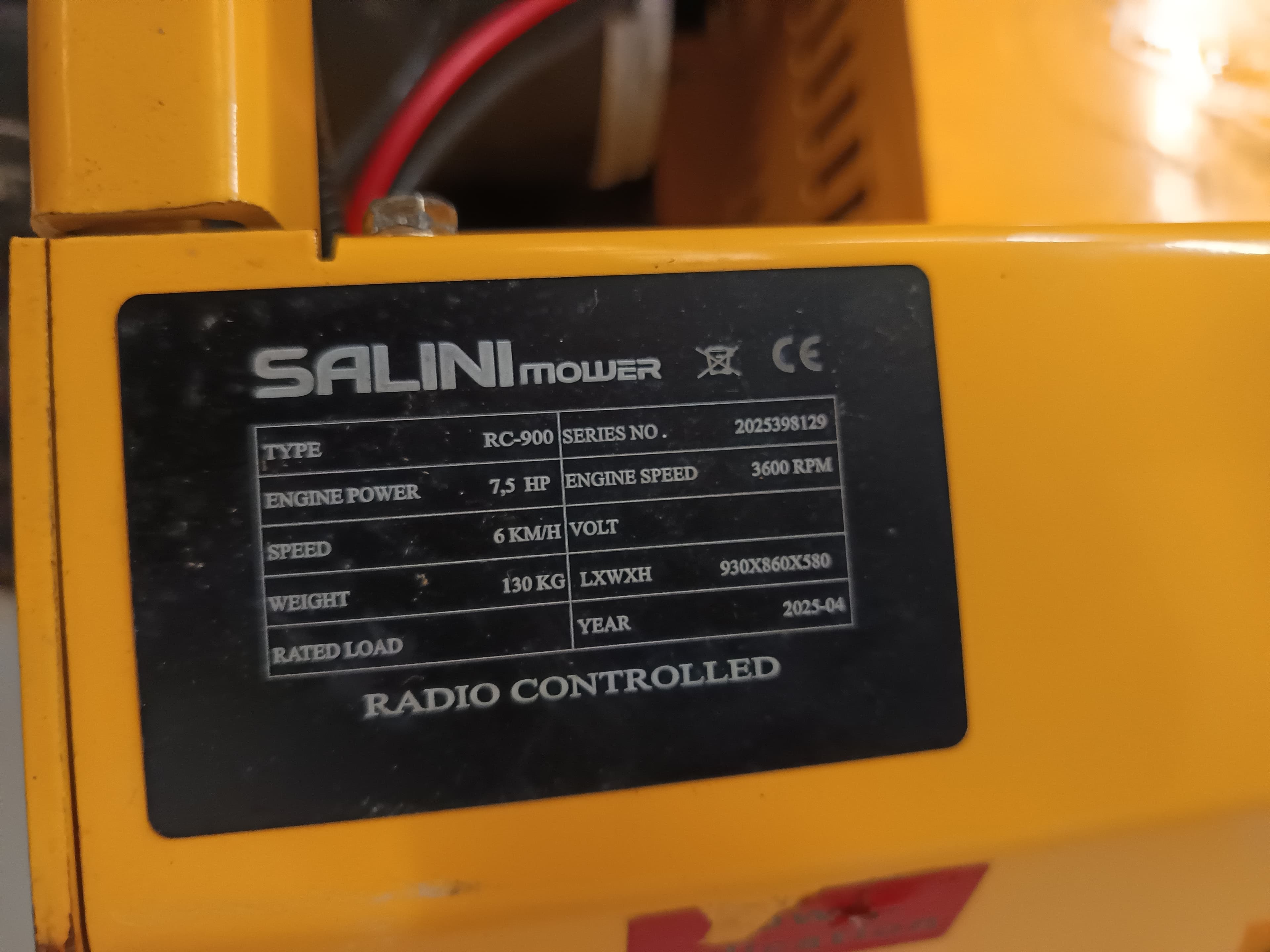 Corta Relvas Salini RC-900 · Ano 2025 — imagem 9