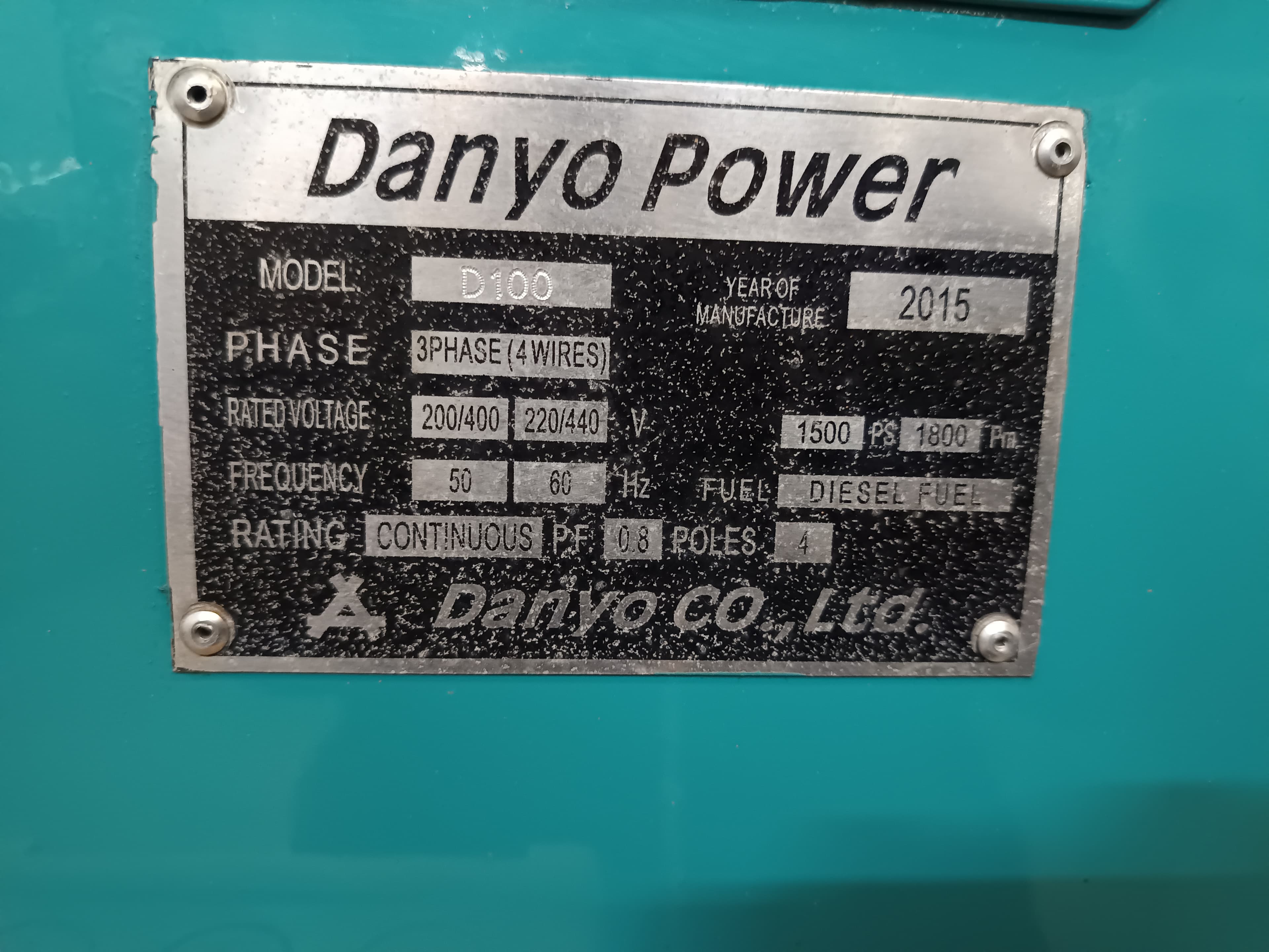 Gerador Danyo D100 · Ano 2015 — imagem 13