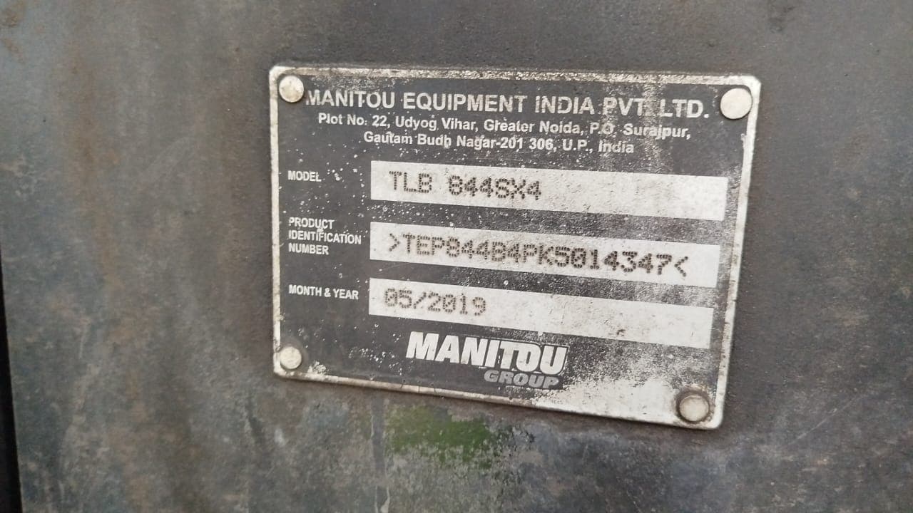 Retro-escavadeira Manitou TLB 844SX4 — imagem 8