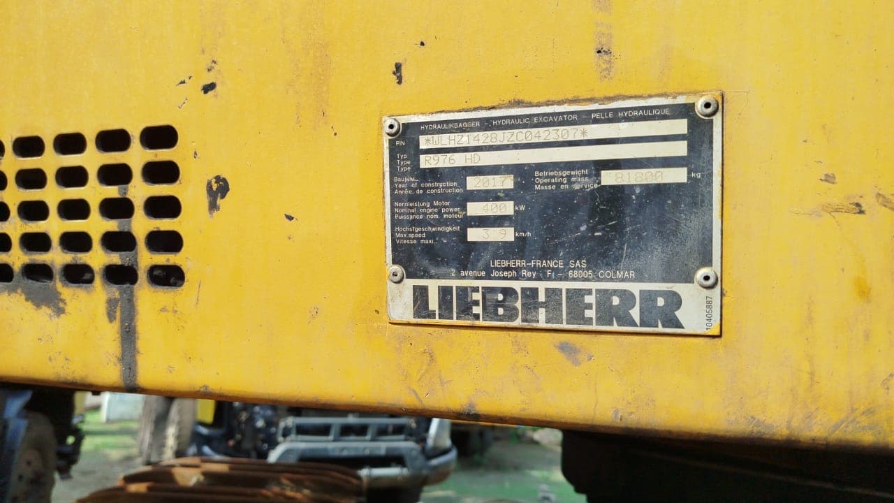 Escavadora Liebherr R 976 G5 1D — imagem 9