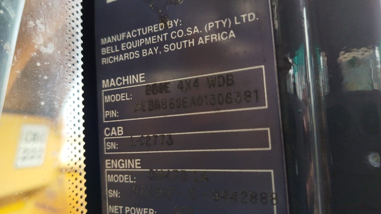 Dumper Bell B60E — image 11