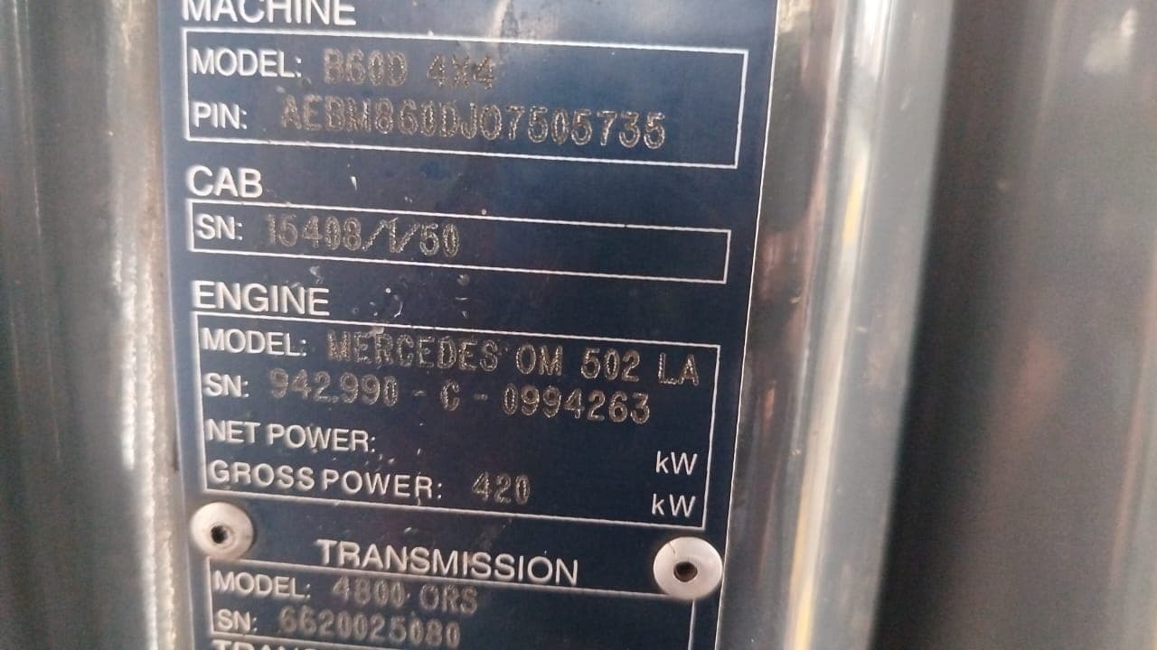Dumper Bell B60E — imagem 6