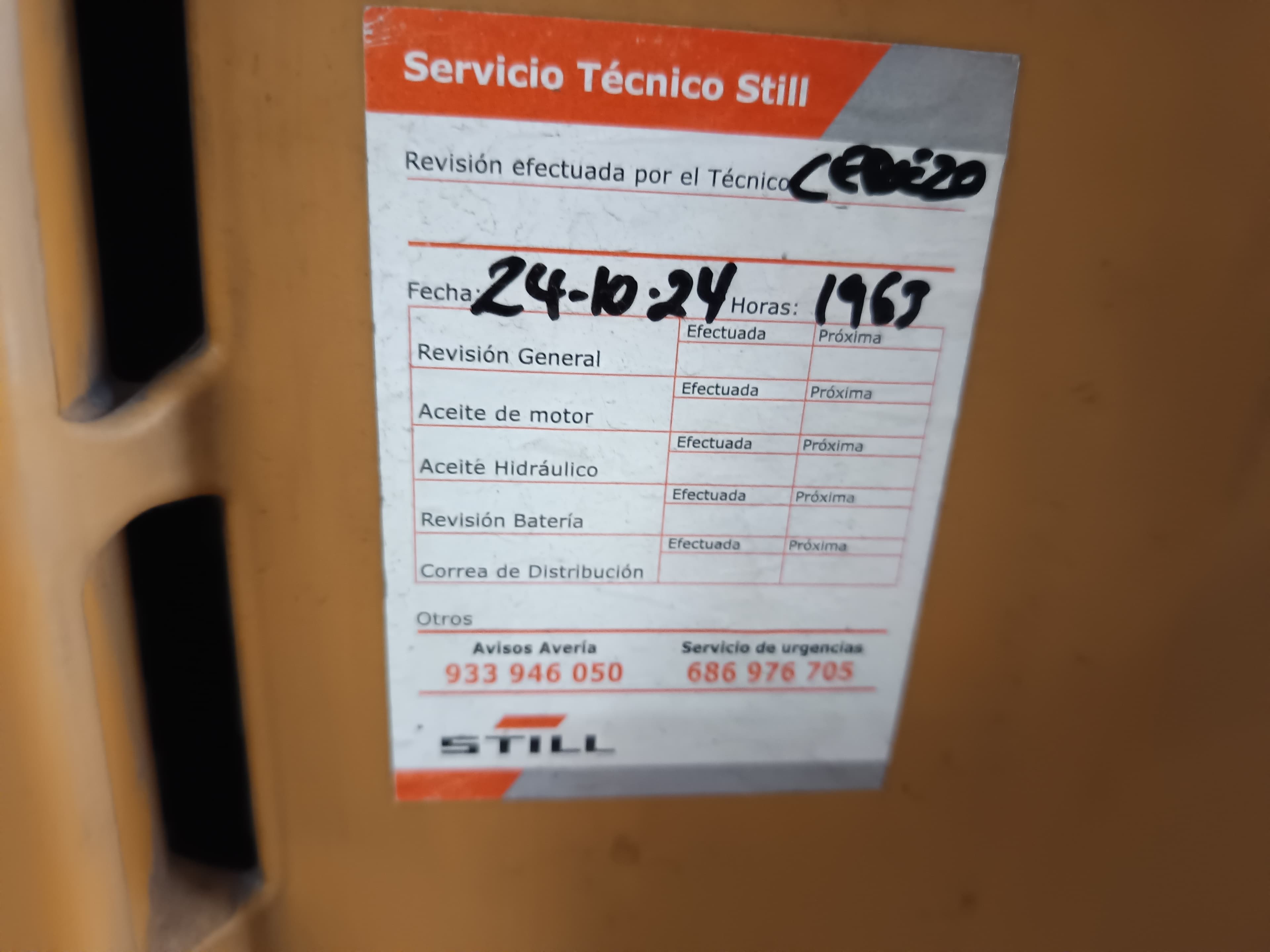 Porta Paletes Elétrico CAT · Ano 2019 — imagem 14