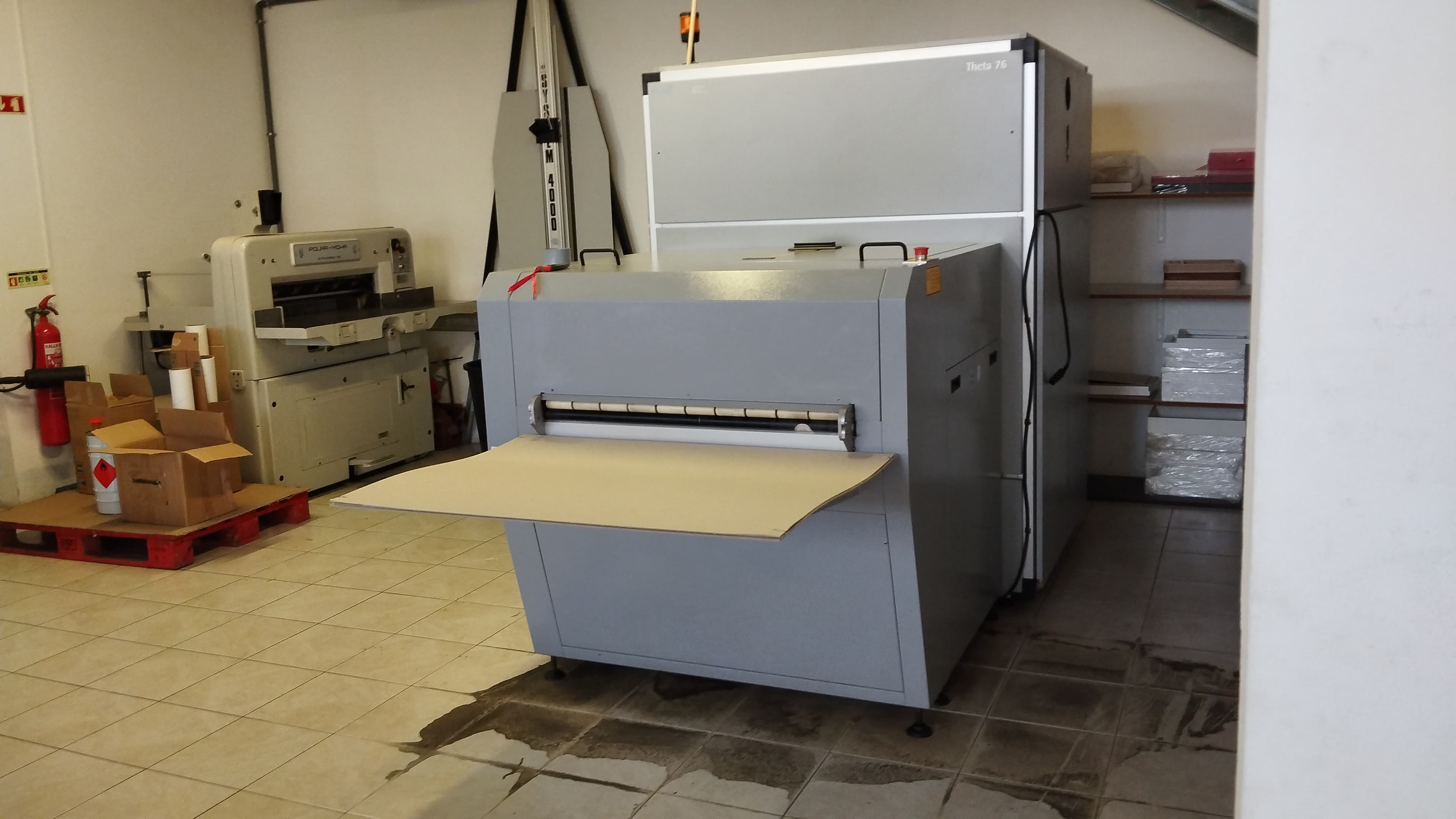 Máquina de Impressão Industrial com reveladora — imagen 2