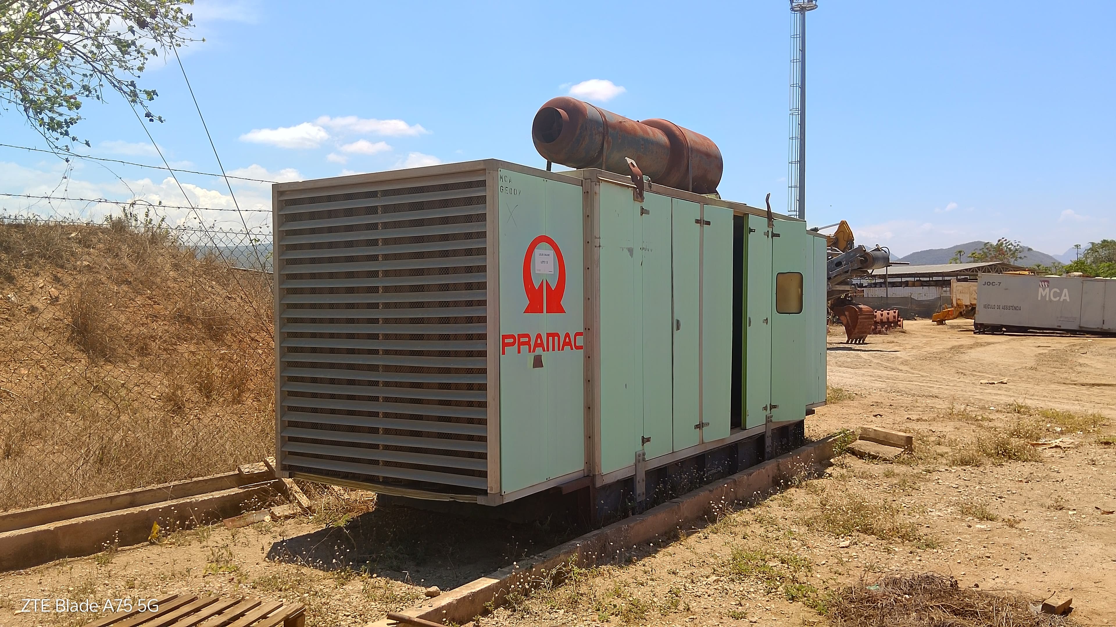 Gerador Pramac 800-kVa — imagem 2