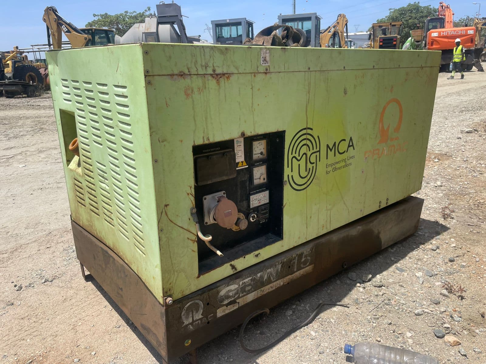 Gerador 16 a 25 kVA Pramac 20-kVA — imagem 1
