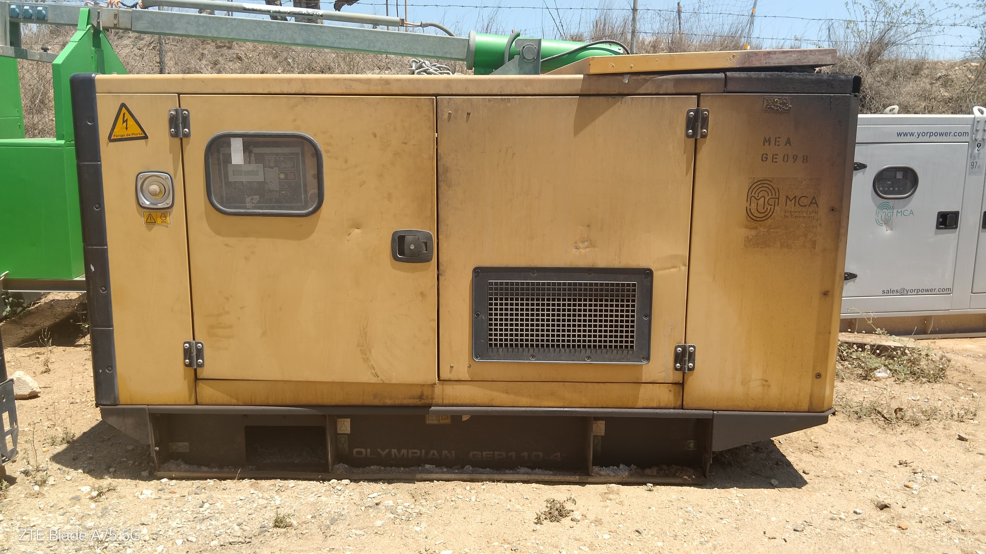 Gerador 100 a 149 kVA Olympian 110-kVa — imagem 2