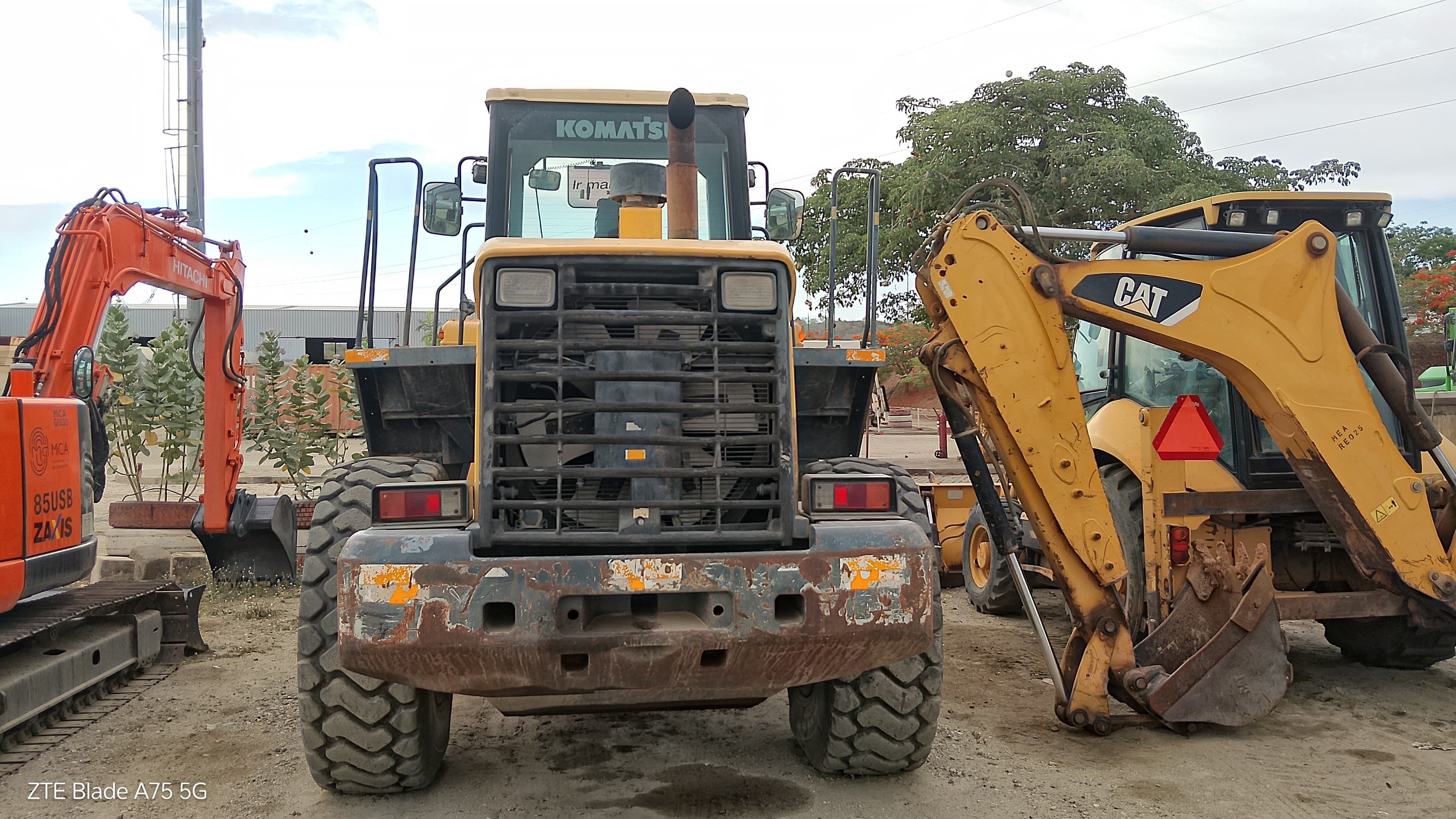 Pá carregadora Komatsu WA380 — imagem 3