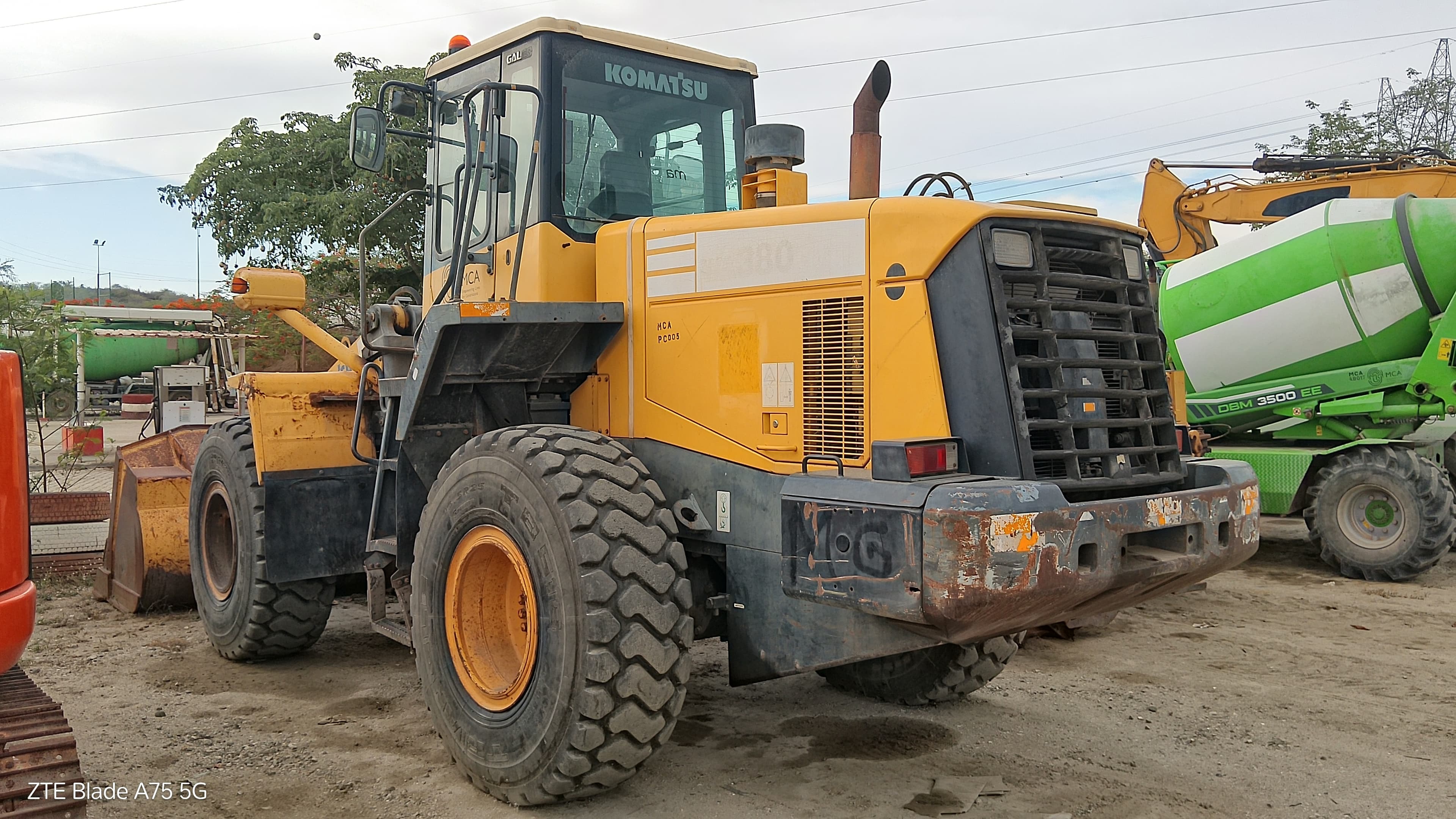 Pá carregadora Komatsu WA380 — imagem 4