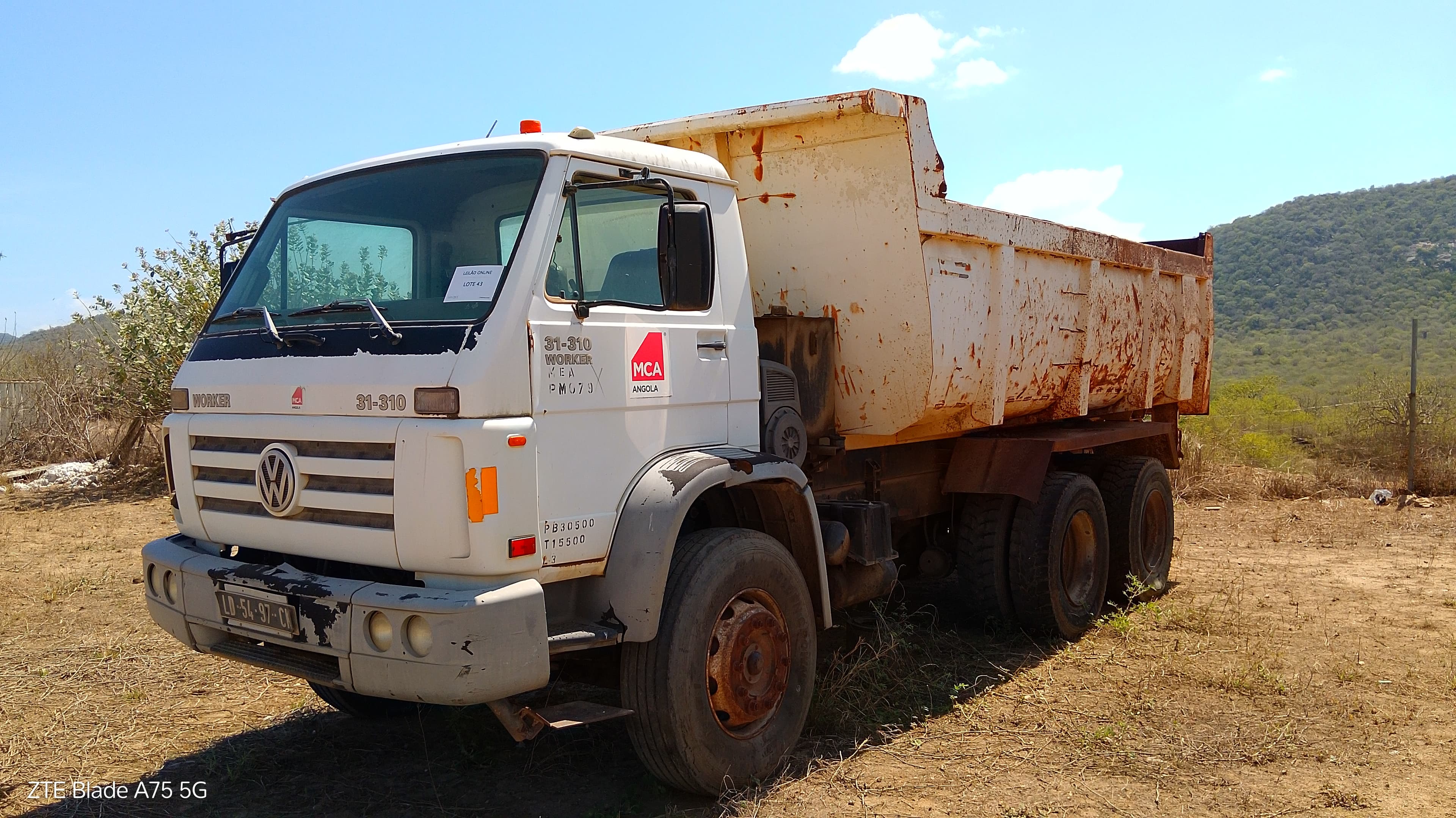 Camião Basculante Volkswagen Worker 31-310 — imagen 2