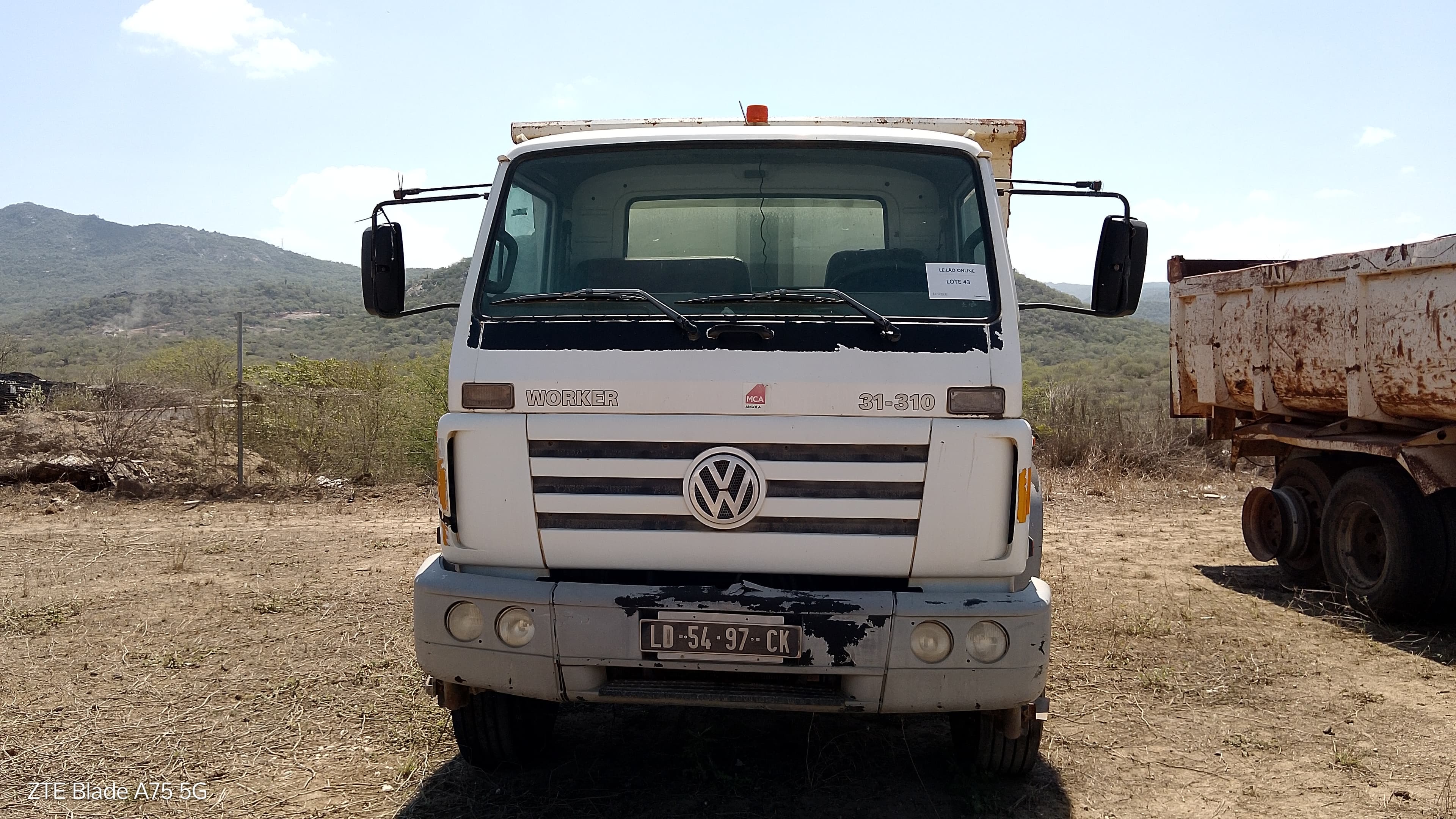 Camião Basculante Volkswagen Worker 31-310