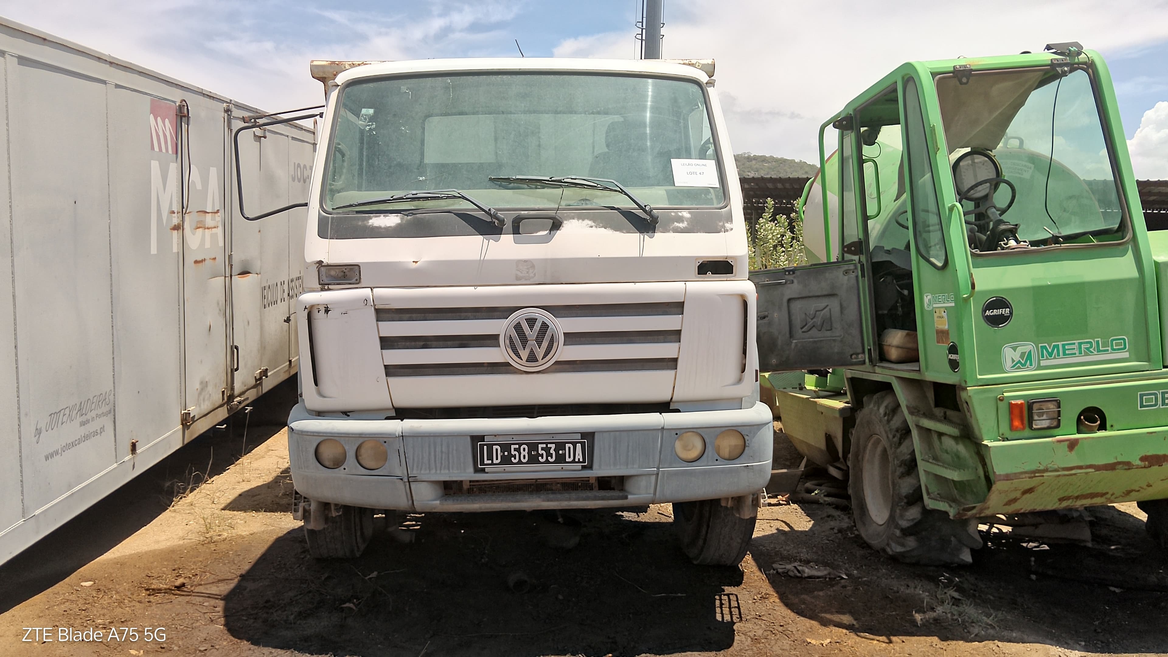 Camião Basculante Volkswagen Worker 31-310