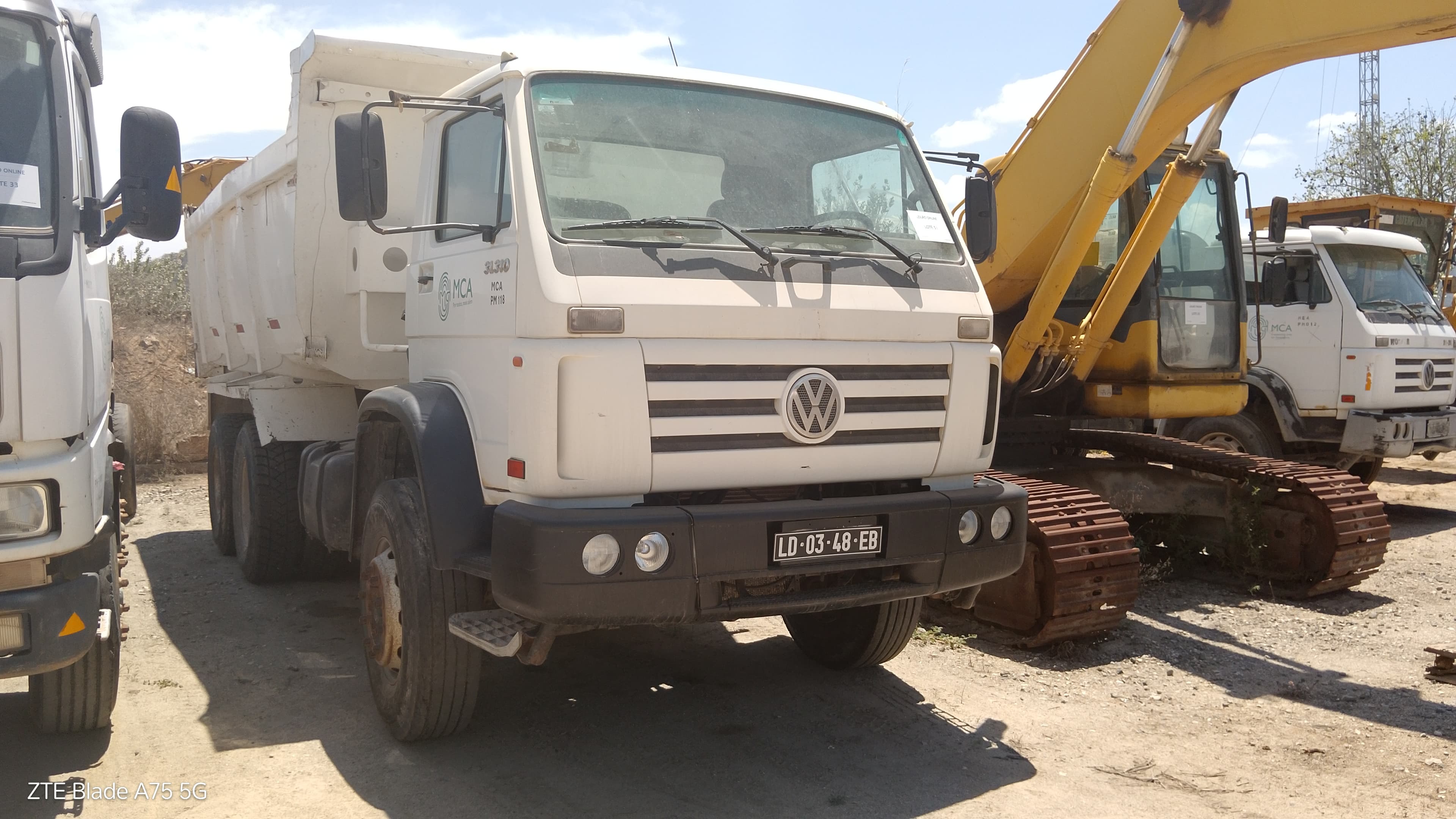 Camião Basculante Volkswagen Worker 31-310