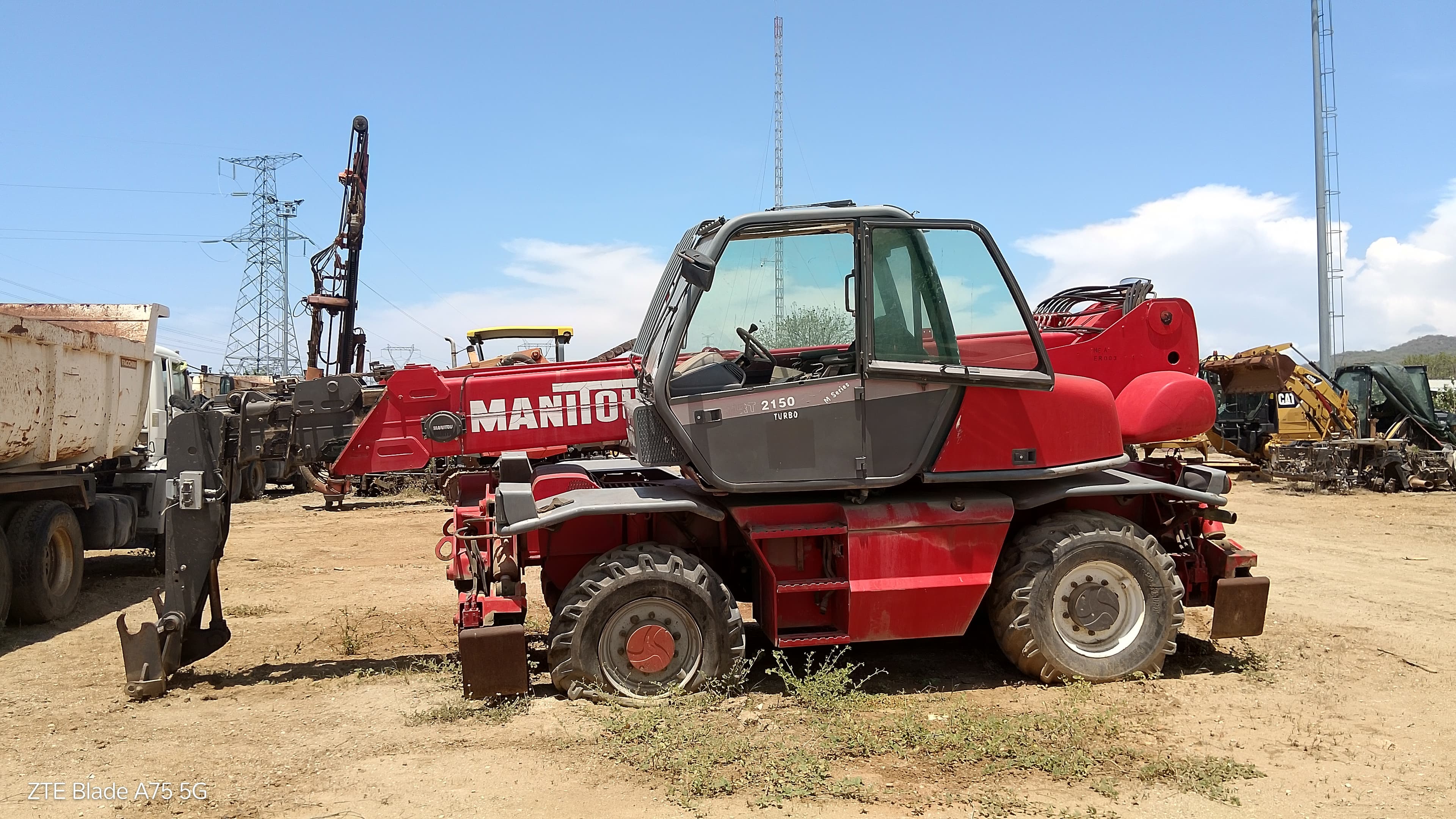 Empilhador Telescópico Rotativo Manitou  MRT 2150 — imagen 2