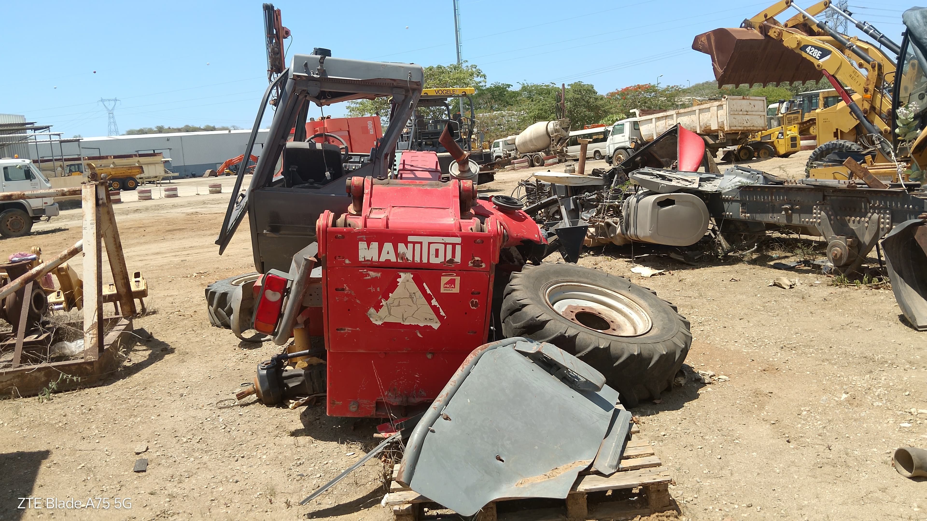 Empilhador Telescópico Fixo Manitou  MT 1235 — imagen 3
