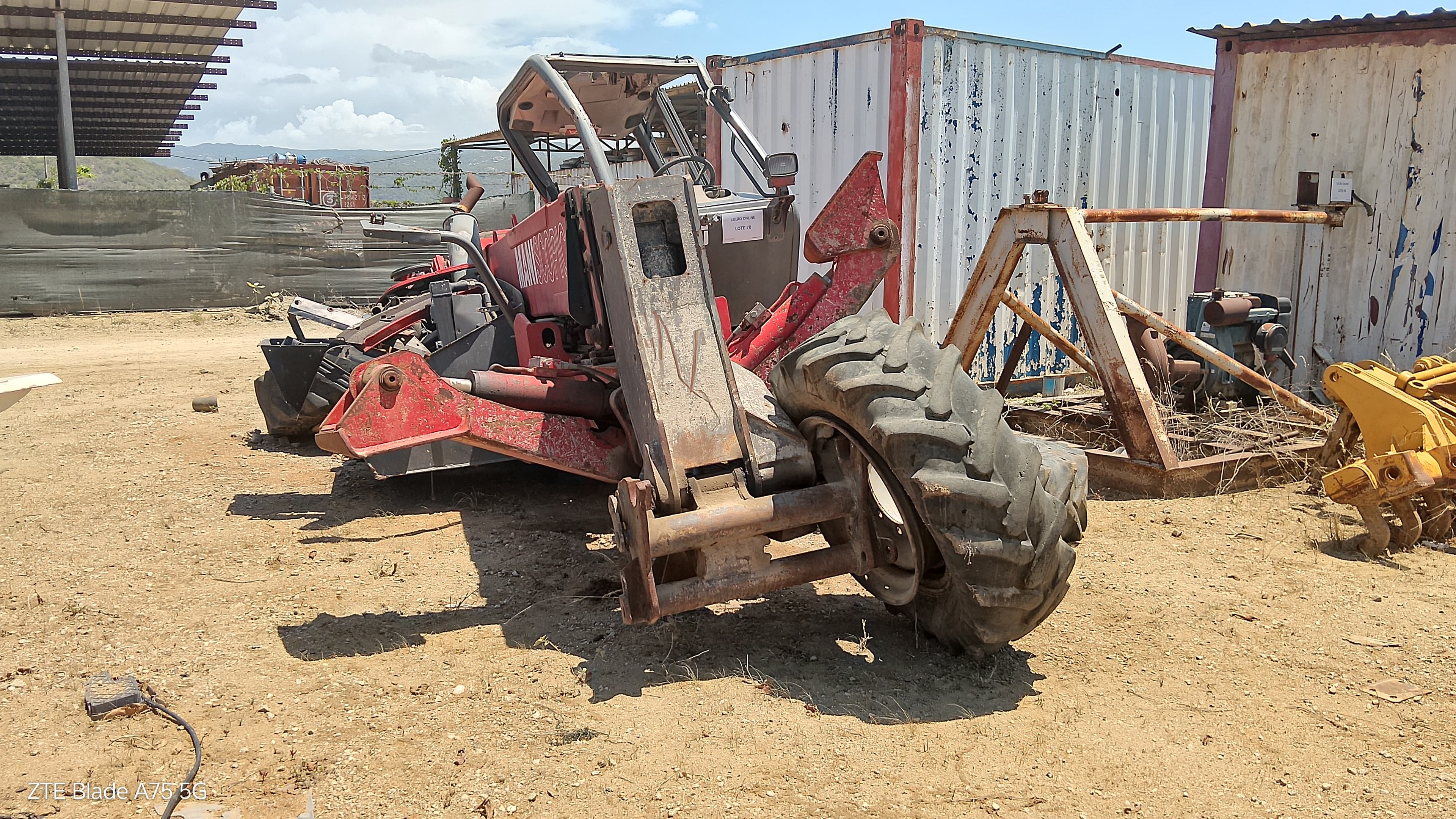 Empilhador Telescópico Fixo Manitou  MT 1235 — imagen 2