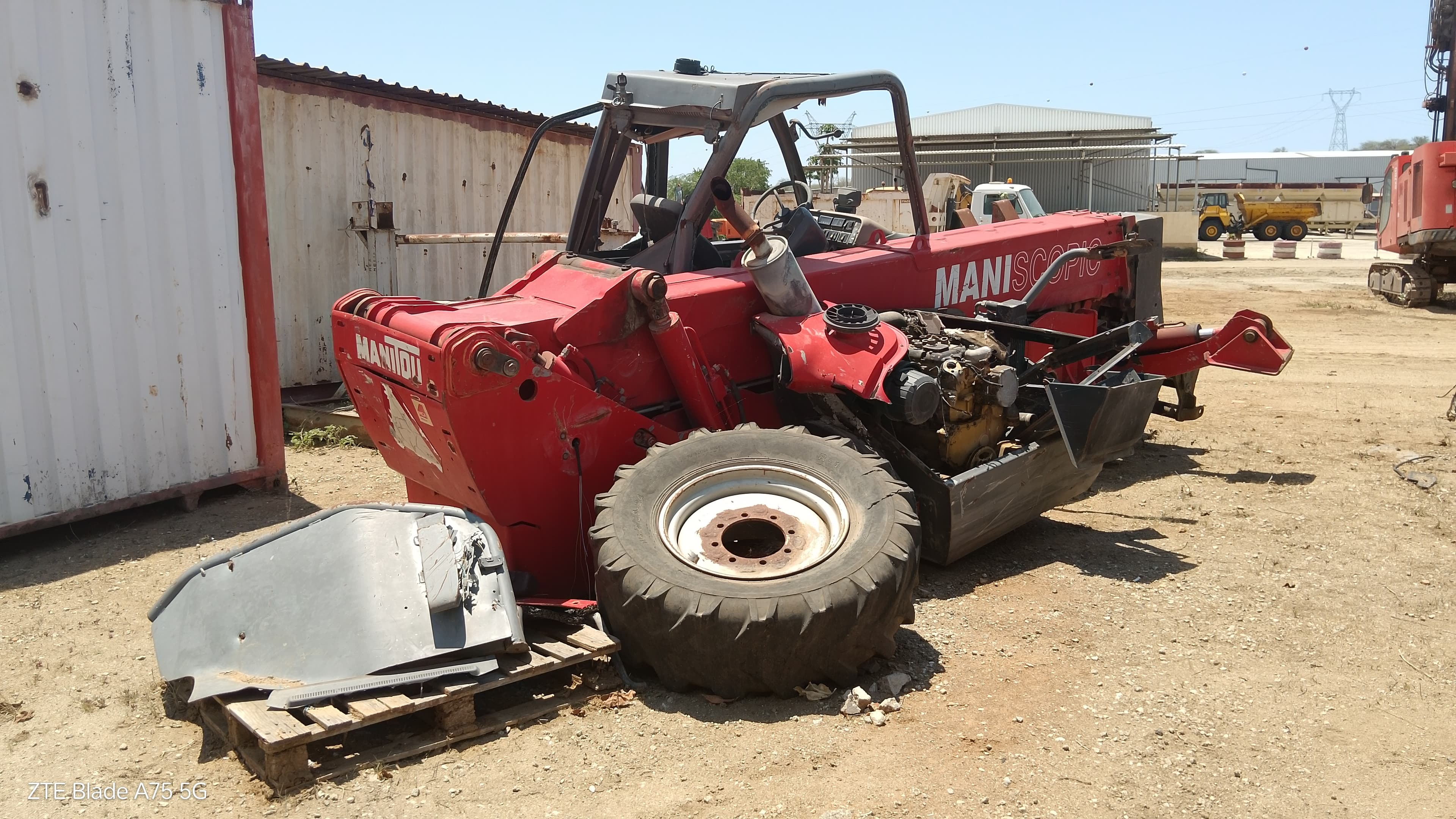 Empilhador Telescópico Fixo Manitou  MT 1235 — imagen 5