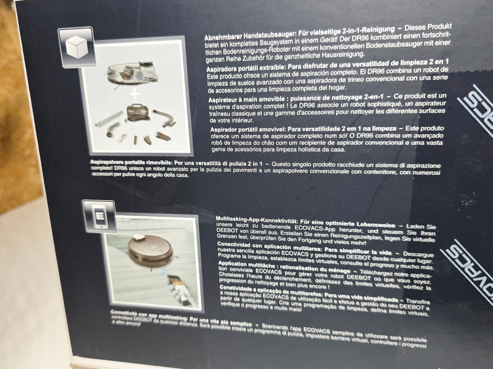 Aspirador Robot Ecovacs Deebot R96 — imagen 16