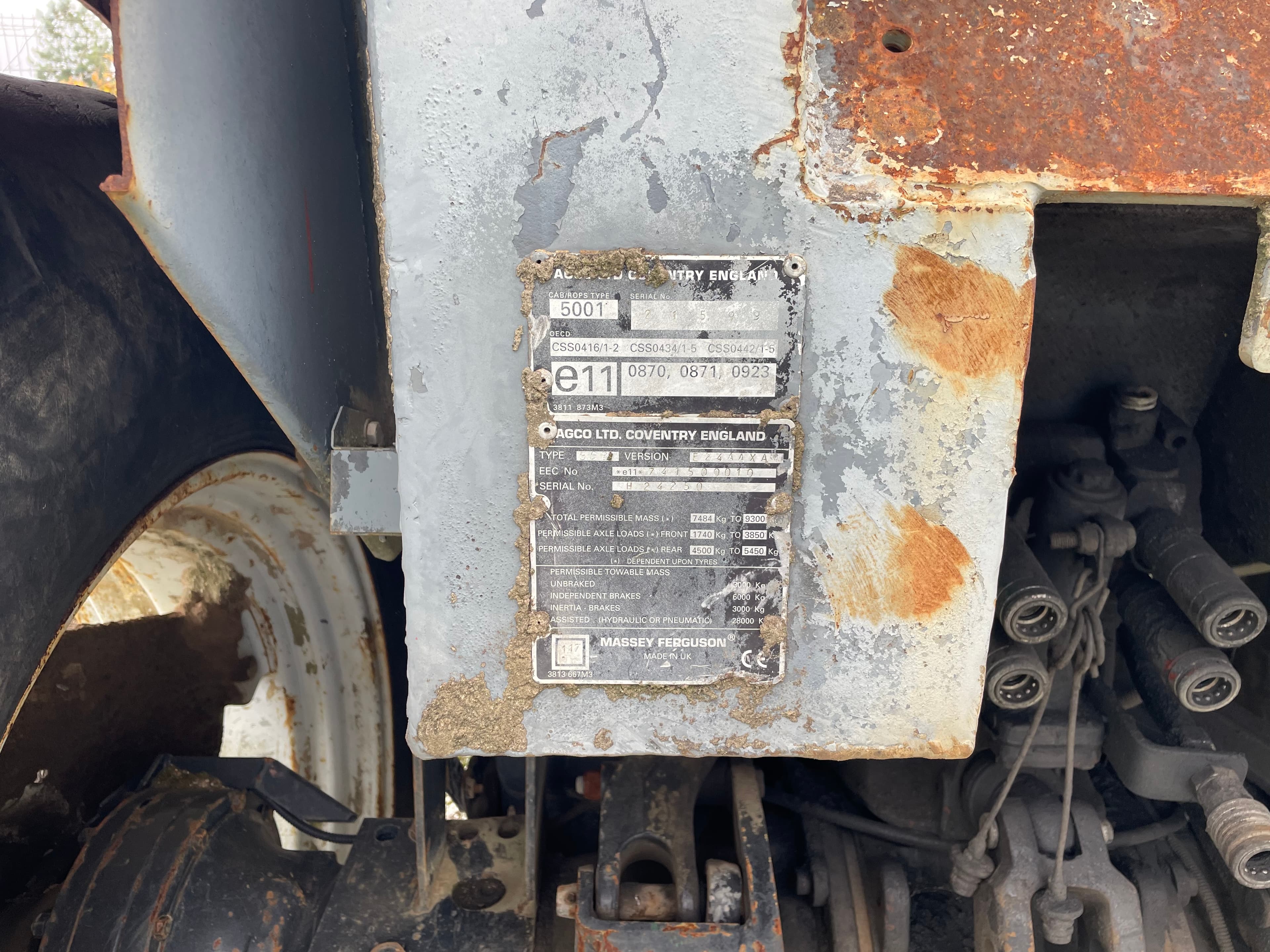 Trator Agricola Massey · Ano 1999 — imagem 6